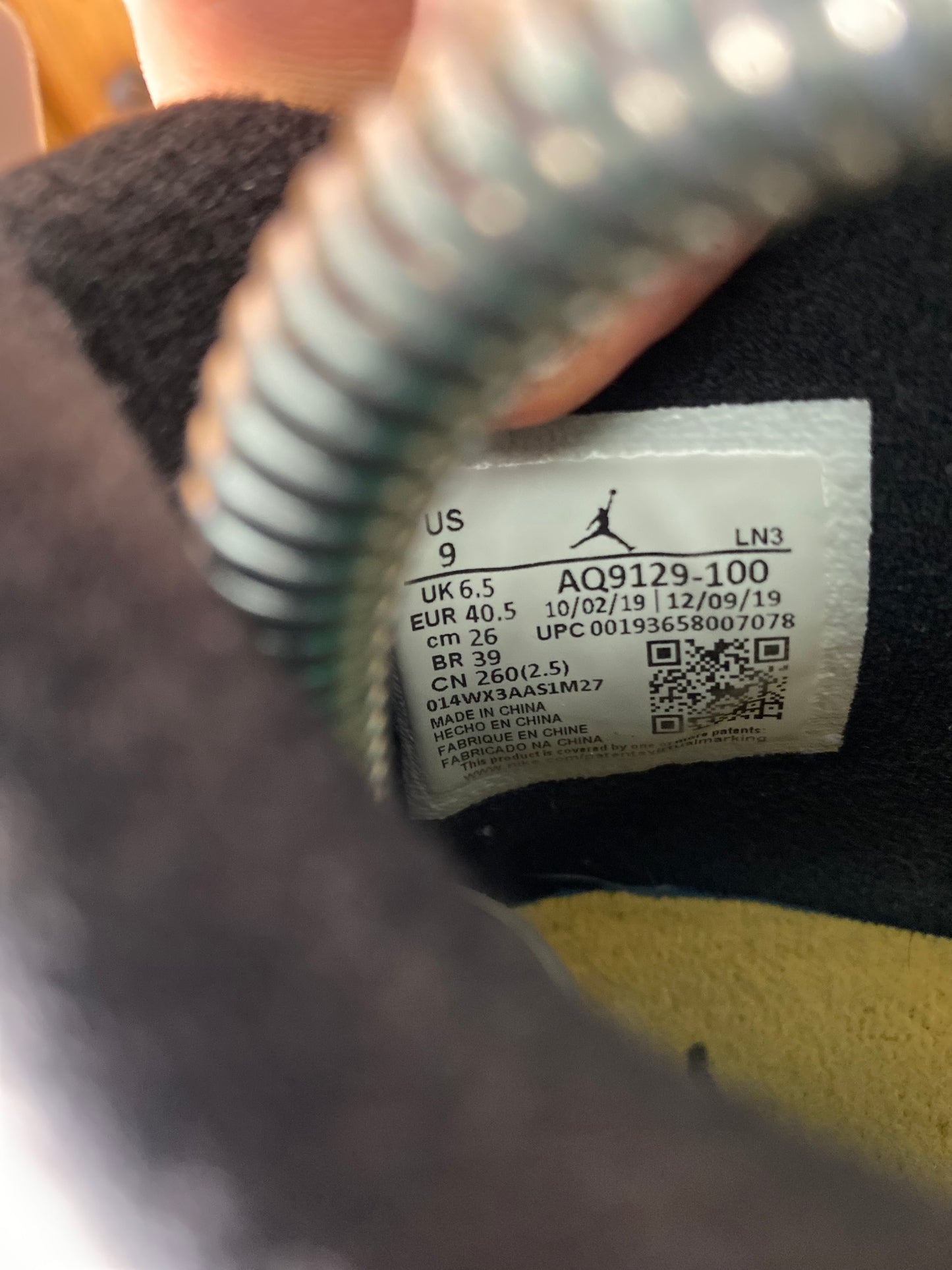 JORDAN 4 ‘RASTA’ - UK 6.5