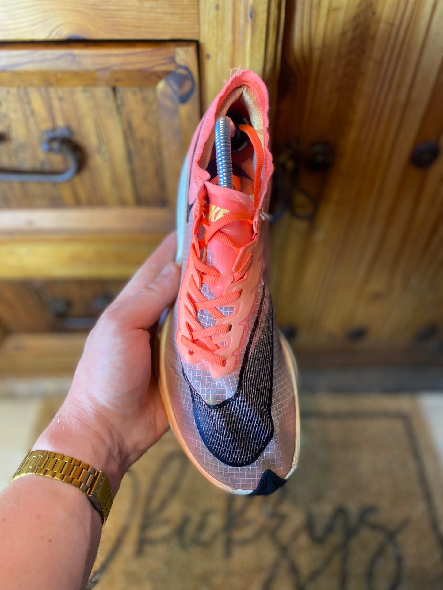 NIKE VAPORFLY ‘BRIGHT MANGO’ - UK 8.5
