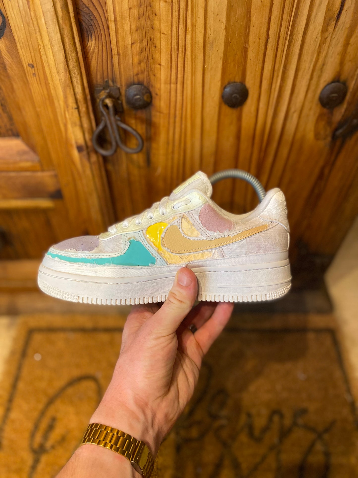 NIKE AIR FORCE 1 TEAR AWAY ‘PASTEL REVEAL’ - UK 4