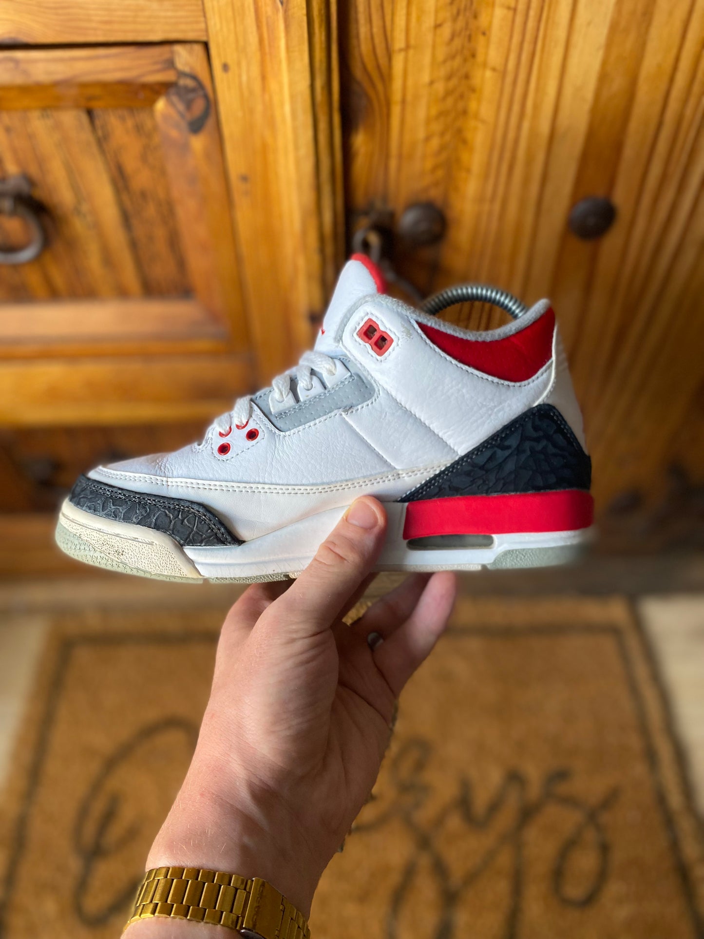JORDAN 3 ‘FIRE RED’ - UK 5