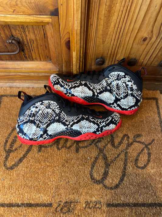 NIKE AIR FOAMPOSITE ‘ALBINO SNAKESKIN’ - UK 9