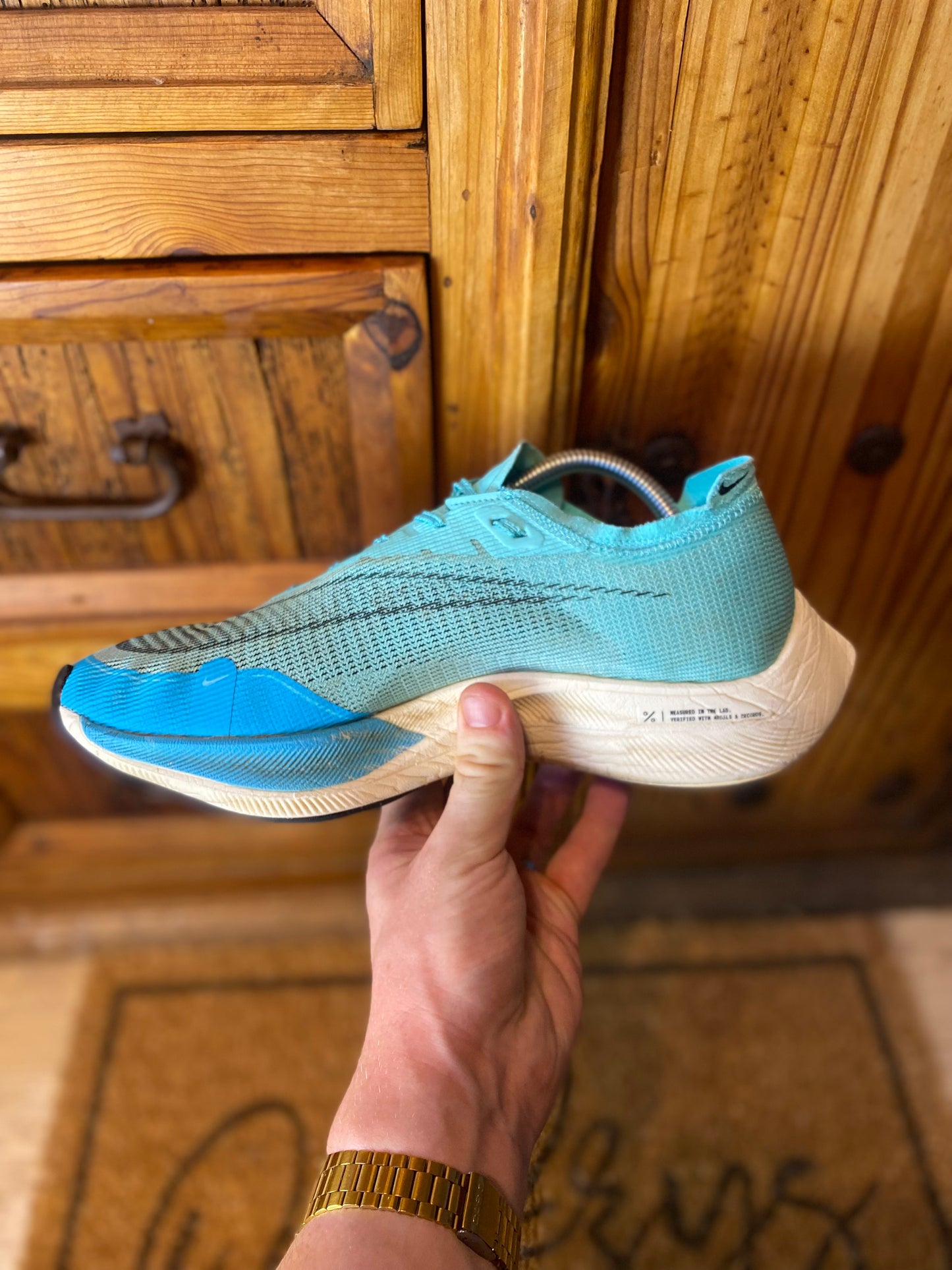 NIKE VAPORFLY 2 ‘AURORA GREEN’ - UK 8.5