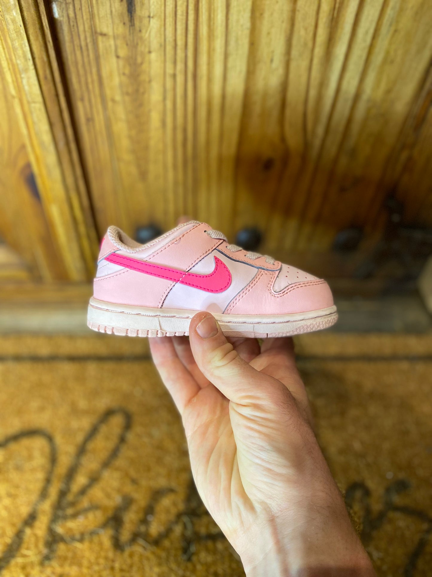 NIKE DUNK LOW ‘TRIPLE PINK’ - UK 7.5 TD