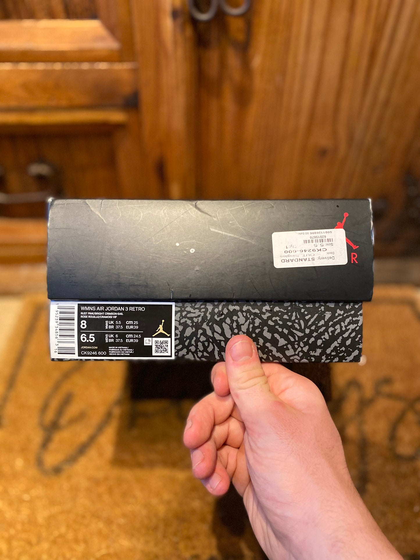 JORDAN 3 ‘RUST PINK’ - UK 5.5