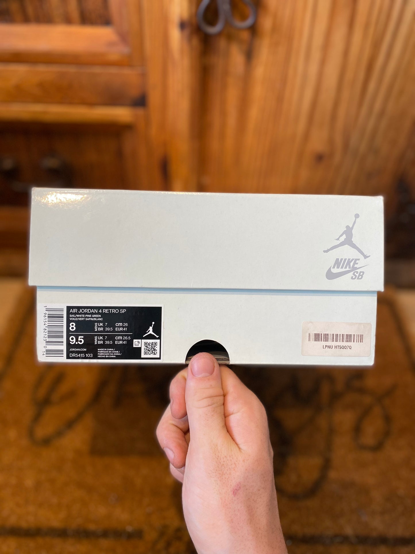 JORDAN 4 SB ‘PINE GREEN’ - UK 7