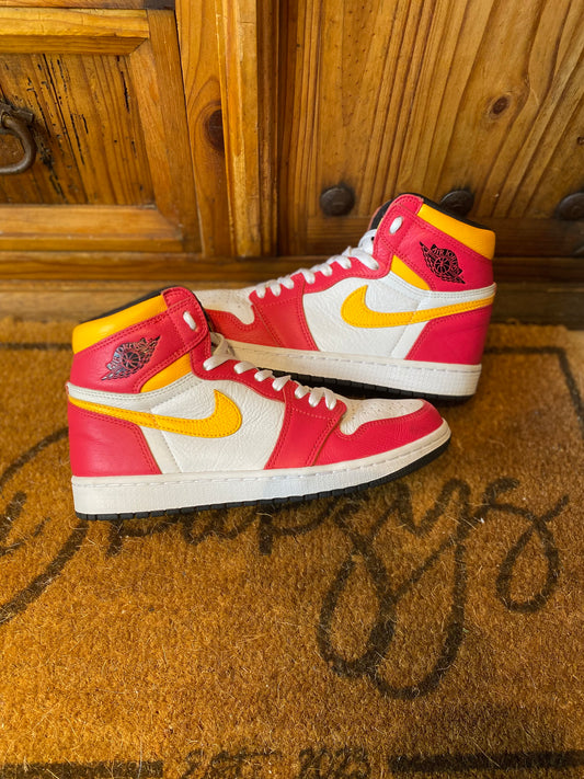JORDAN 1 HIGH ‘LIGHT FUSION RED’ - UK 7.5