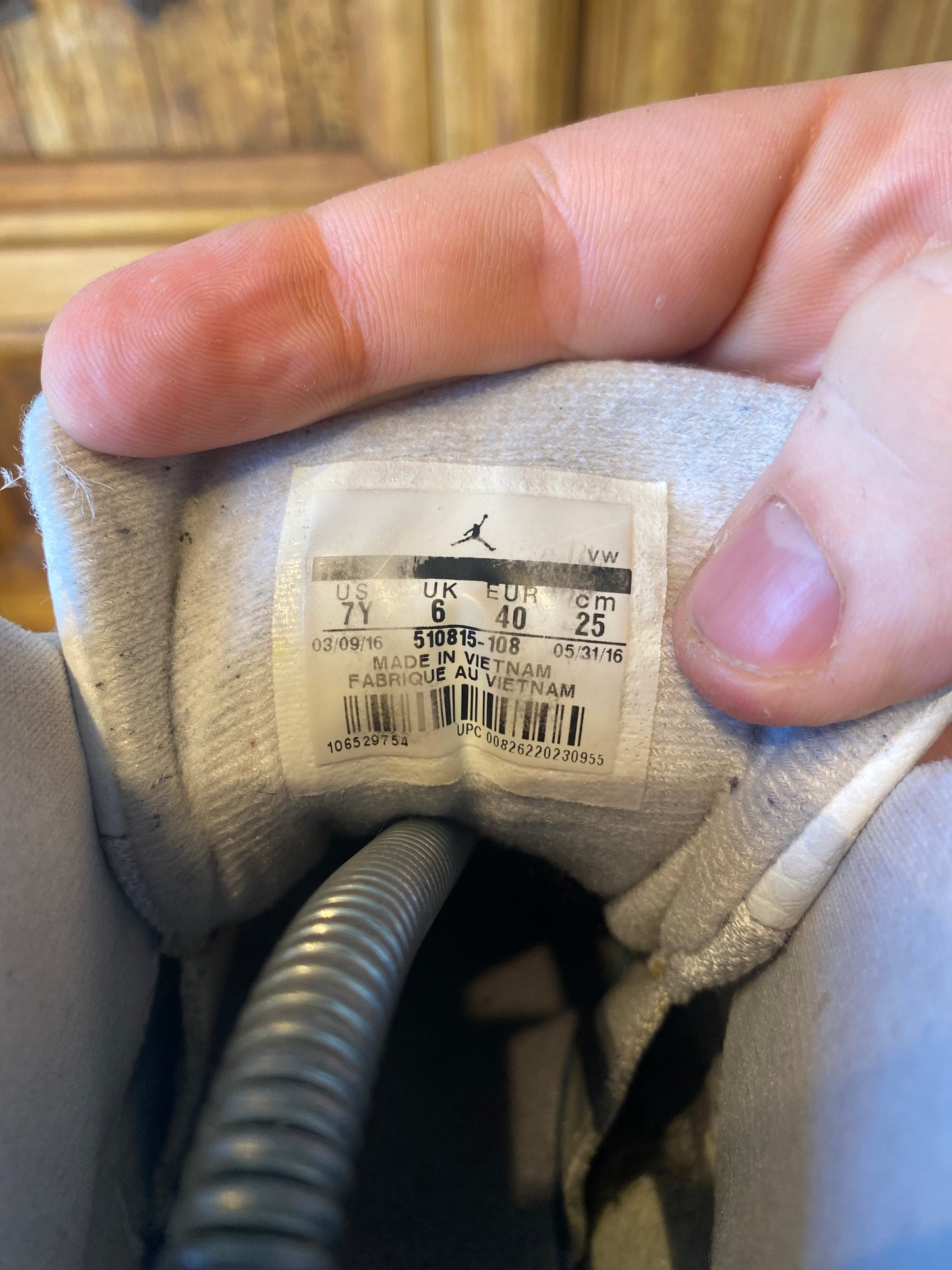 JORDAN 12 ‘WOLF GREY’ - UK 6