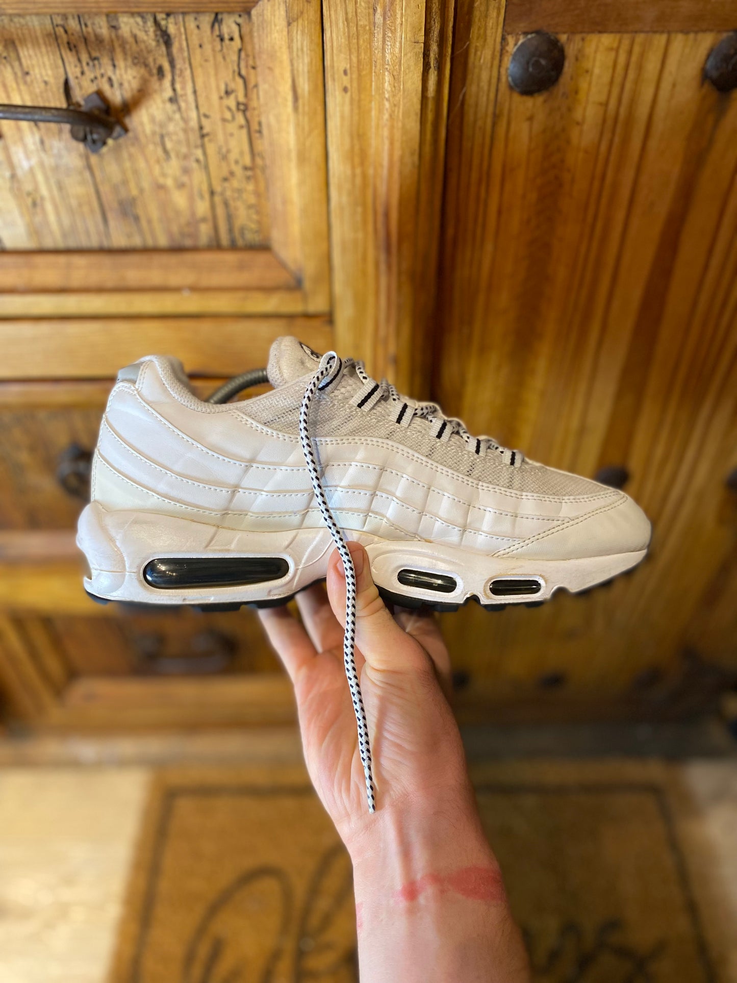 NIKE AIR MAX 95 ‘WHITE BLACK’ - UK 9
