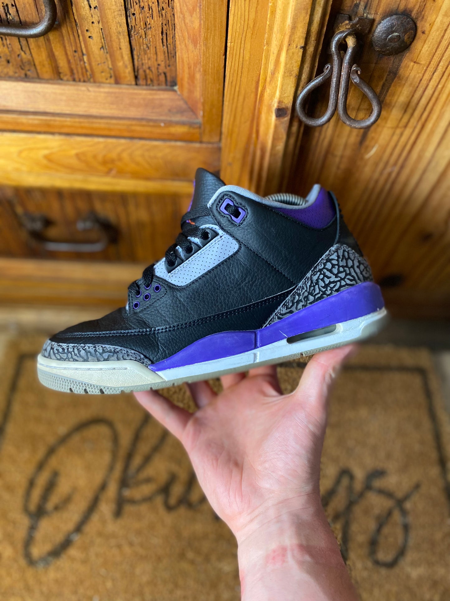 JORDAN 3 ‘COURT PURPLE’ - UK 7