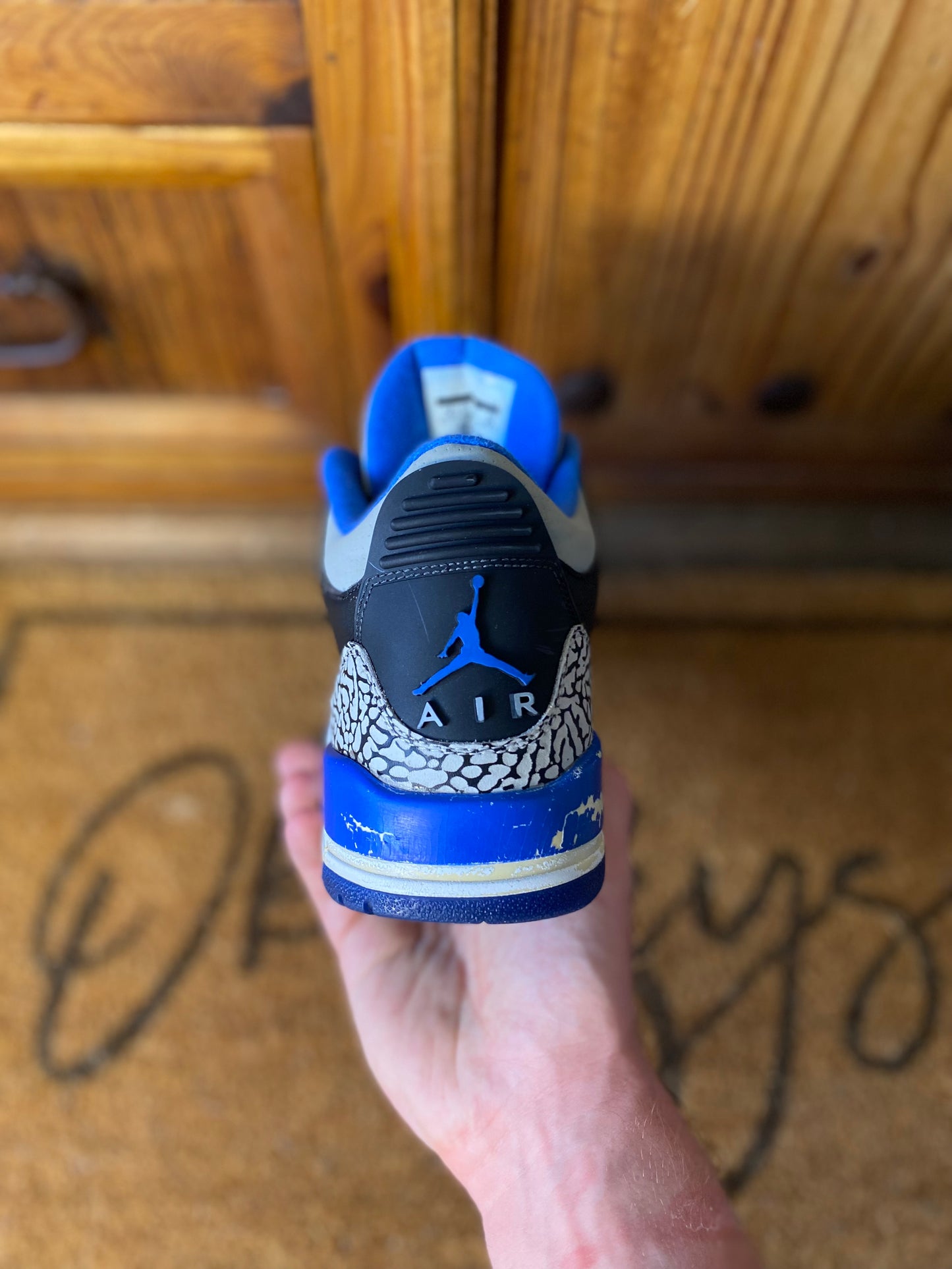 JORDAN 3 ‘SPORT BLUE’ - UK 7