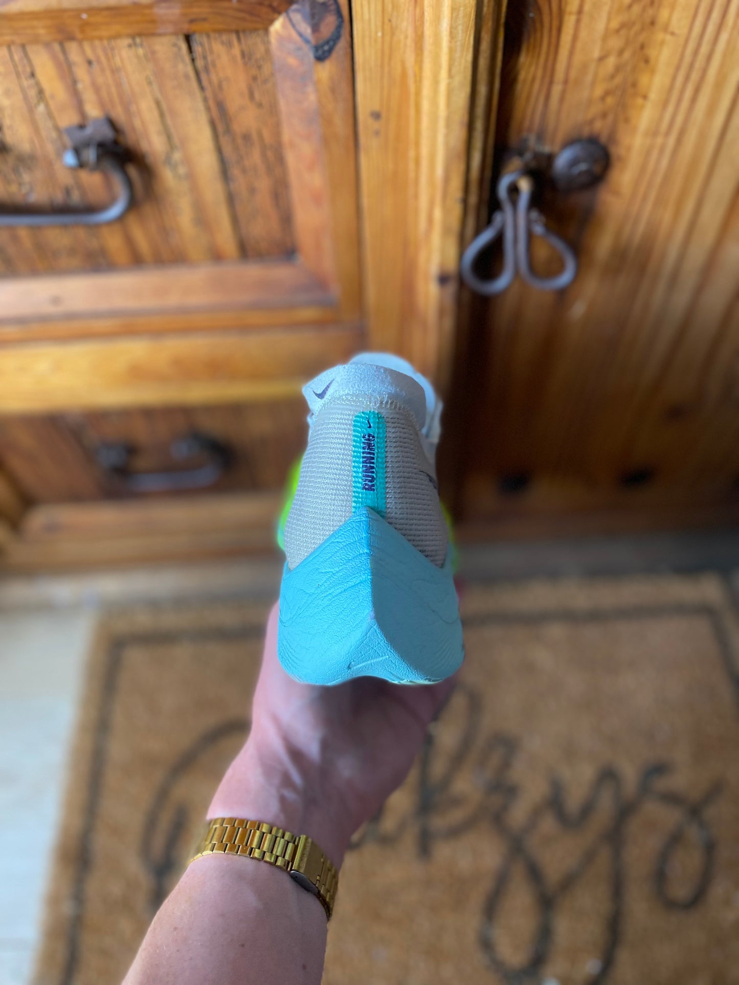 NIKE VAPORFLY 2 ‘COCONUT MILK GHOST GREEN’ - UK 12