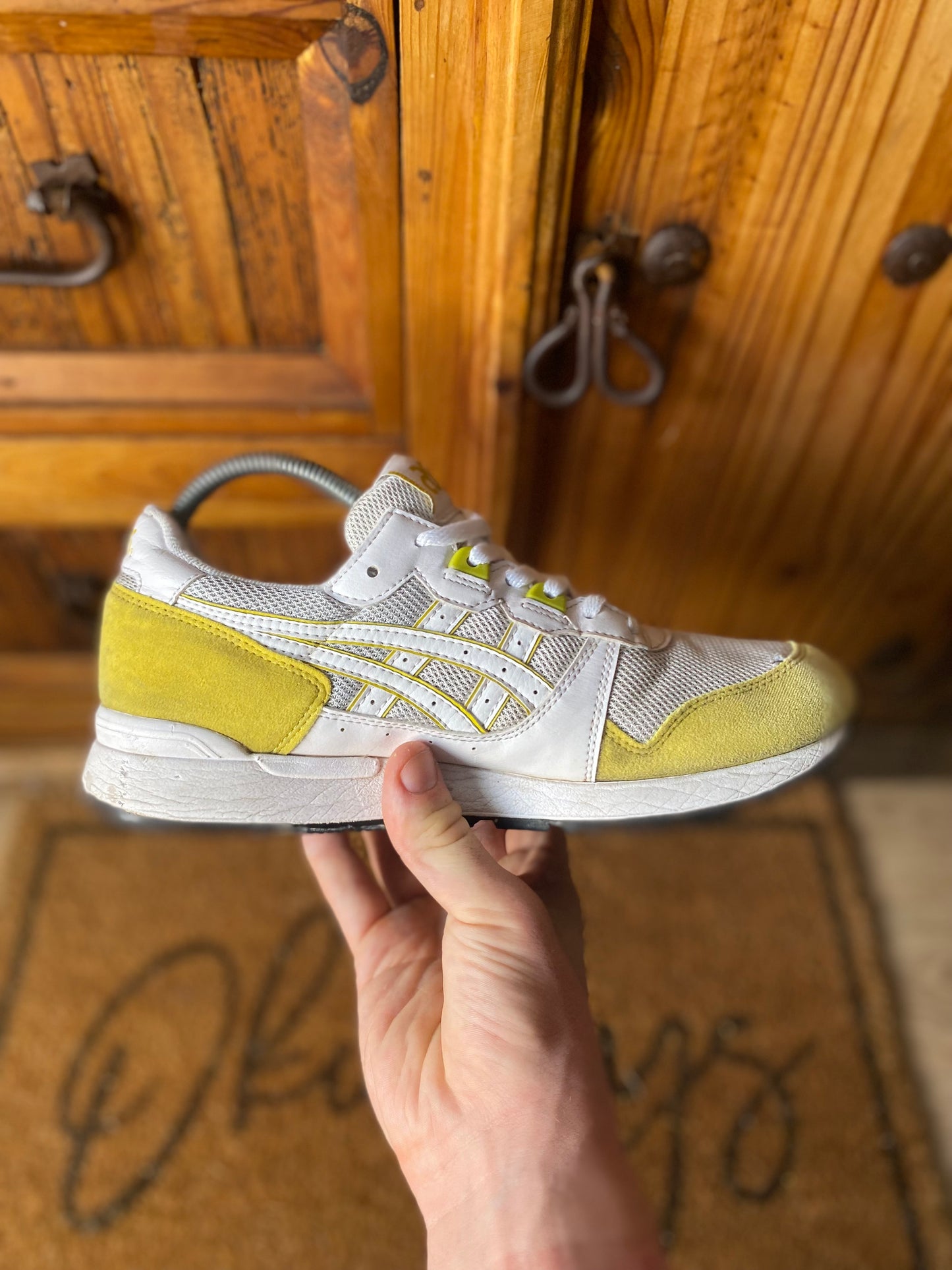 ASICS GEL LYTE ‘WHITE MUSTARD’ - UK 7