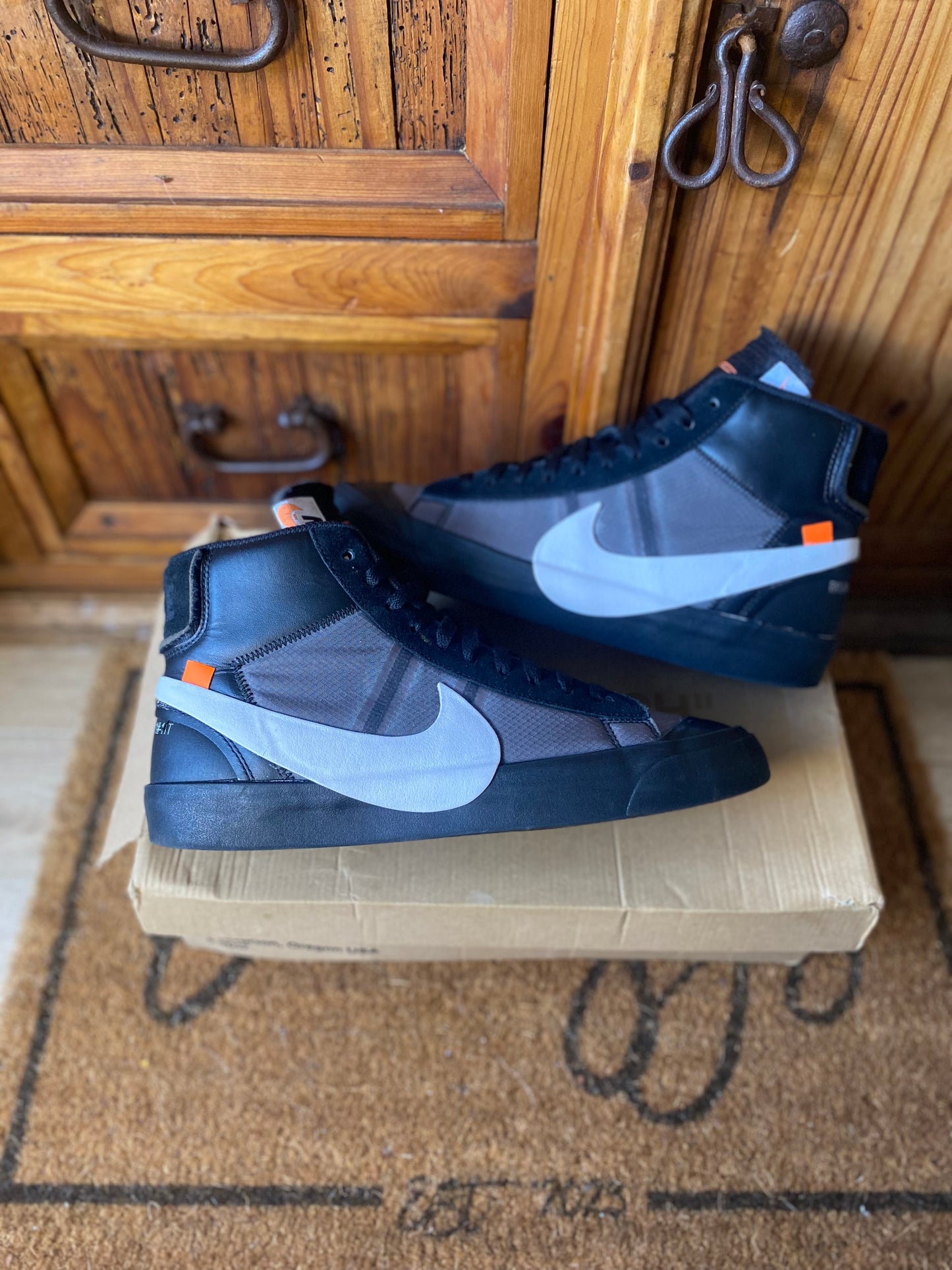 NIKE X OFF WHITE BLAZER MID ‘GRIM REAPER’ - UK 10