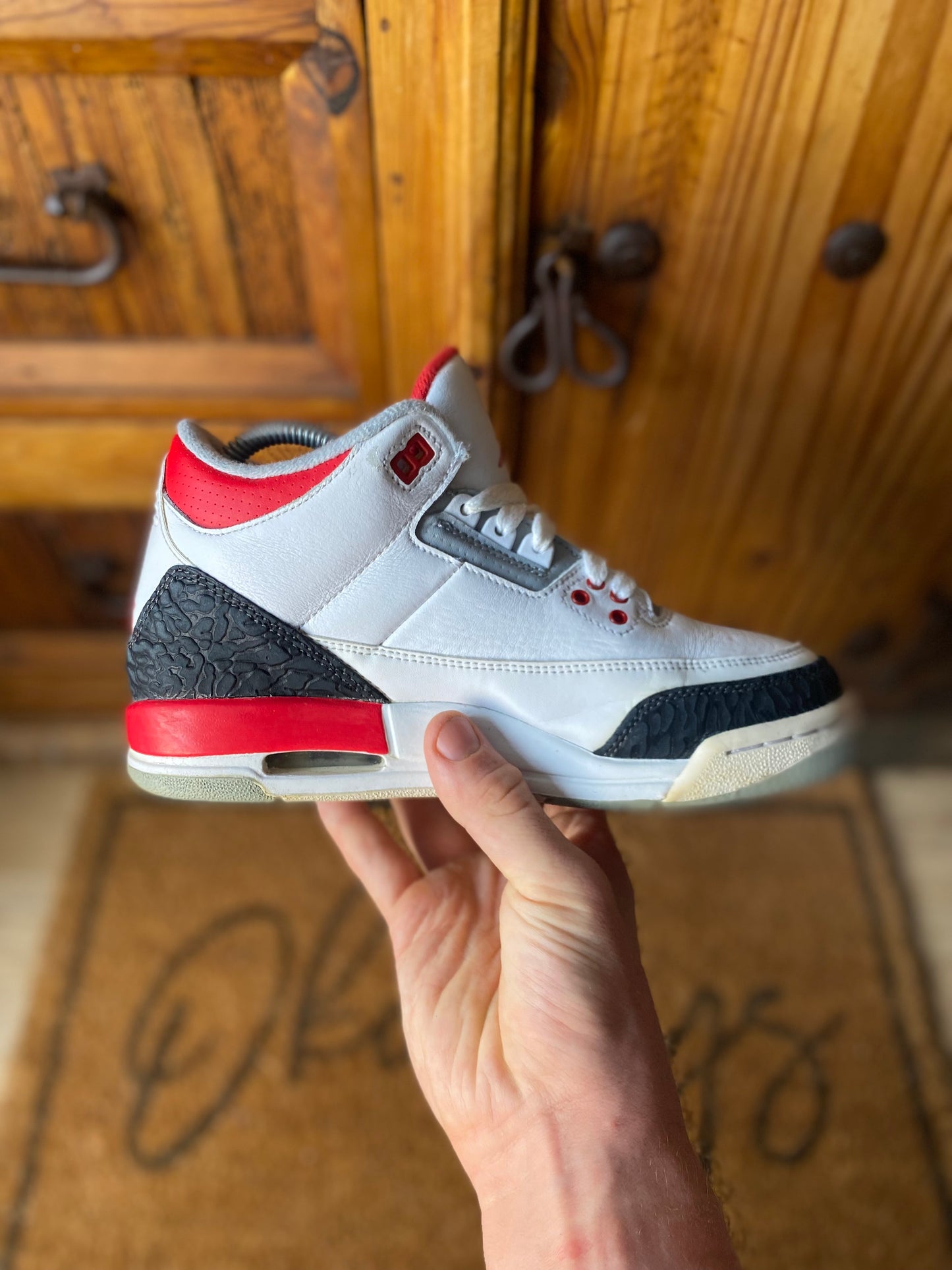 JORDAN 3 ‘FIRE RED’ - UK 5