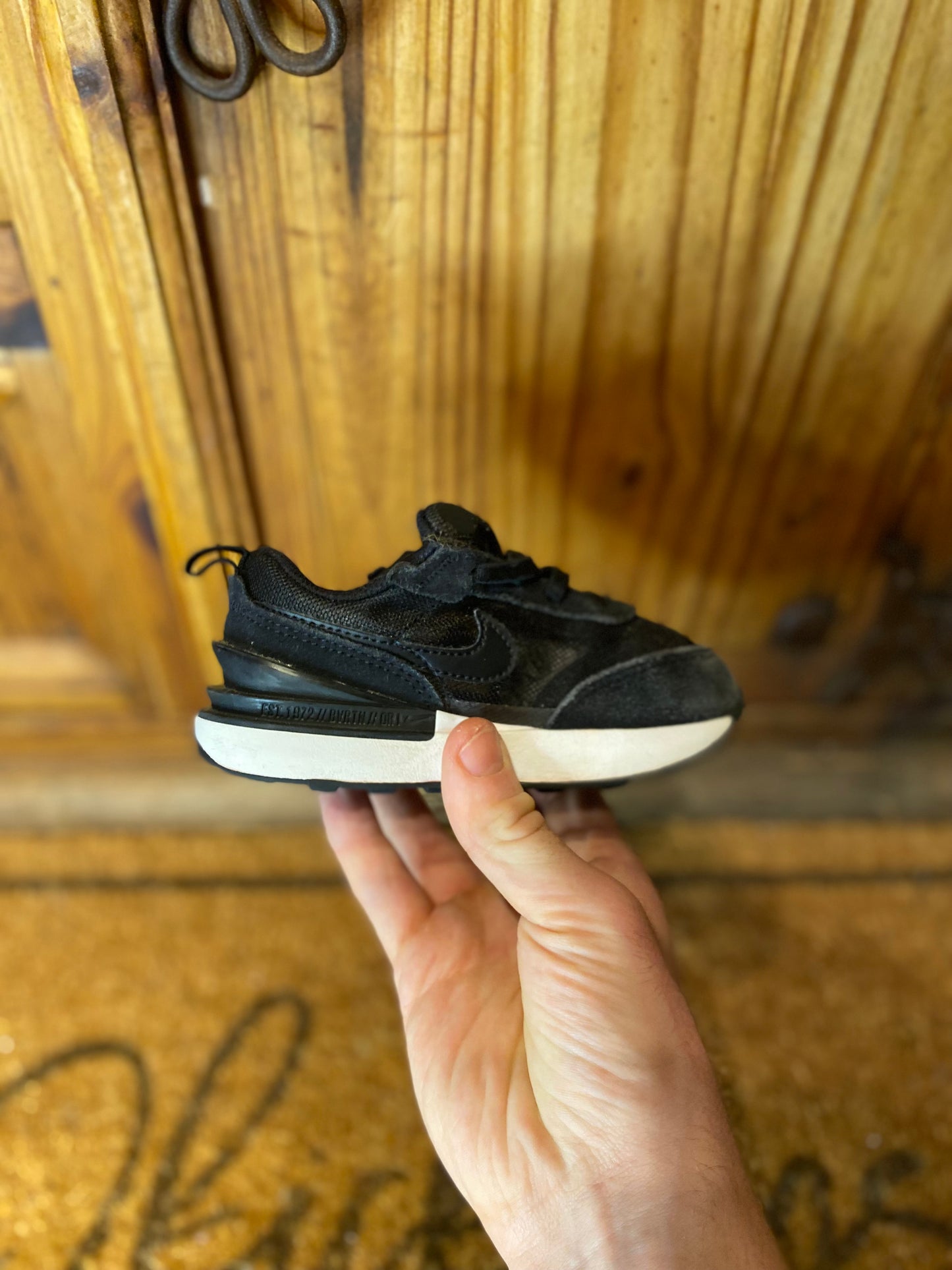 NIKE WAFFLE ONE ‘BLACK WHITE’ - UK 7.5? TD