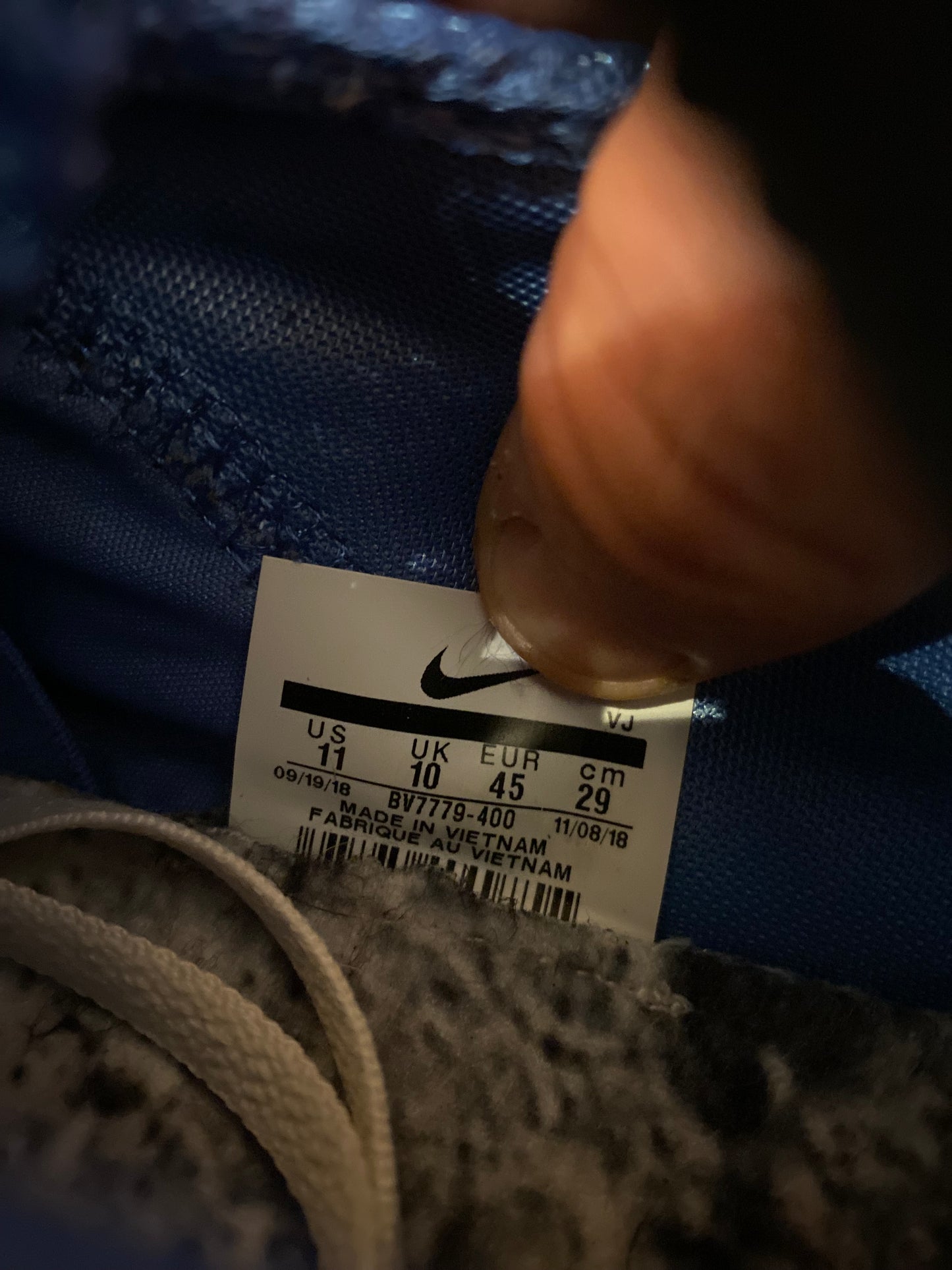 NIKE MOON RACER ‘MOUNTAIN BLUE TEAM ORANGE’ - UK 10