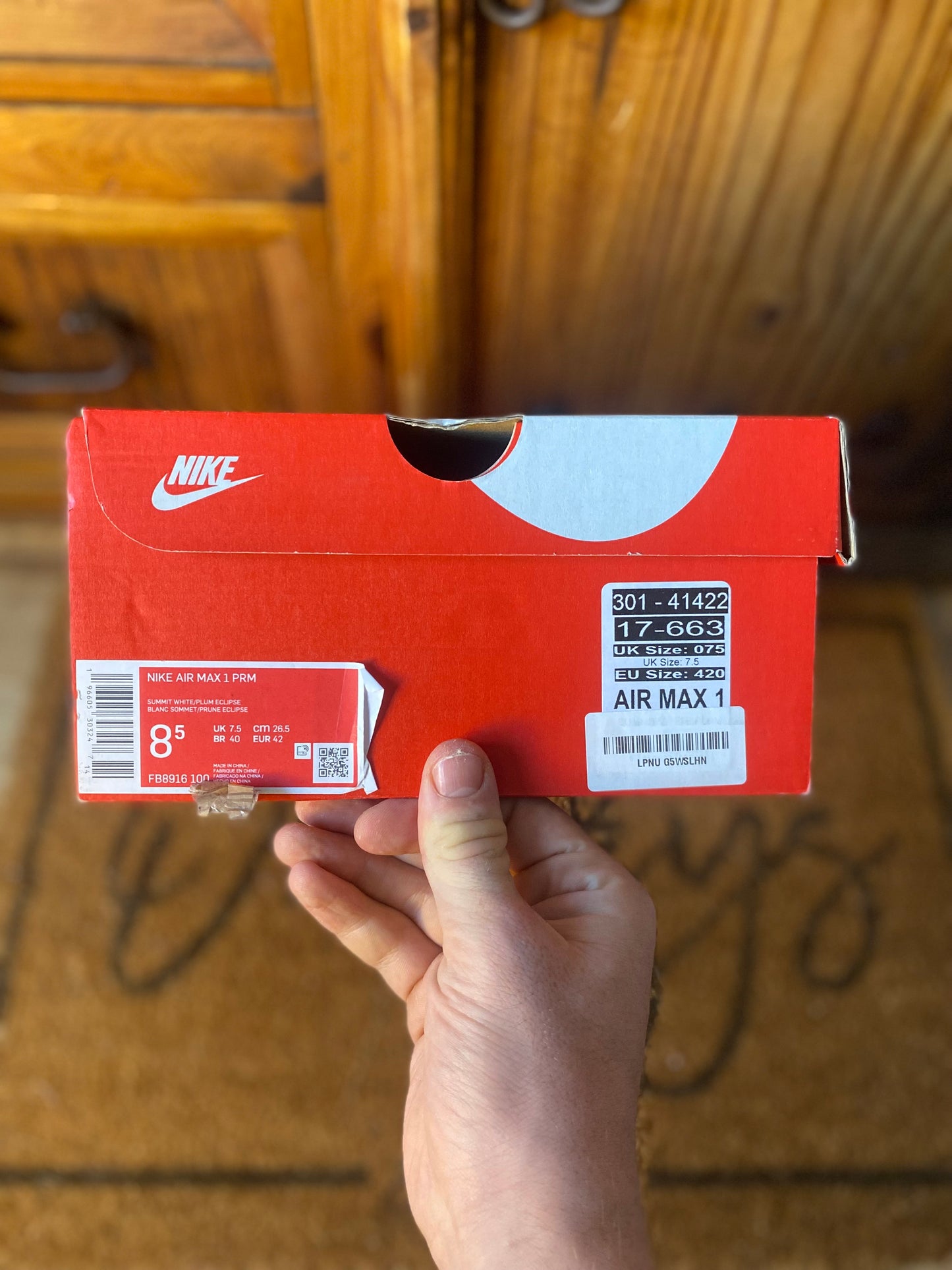 NIKE AIR MAX 1 ‘SHIMA SHIMA’ - UK 7.5