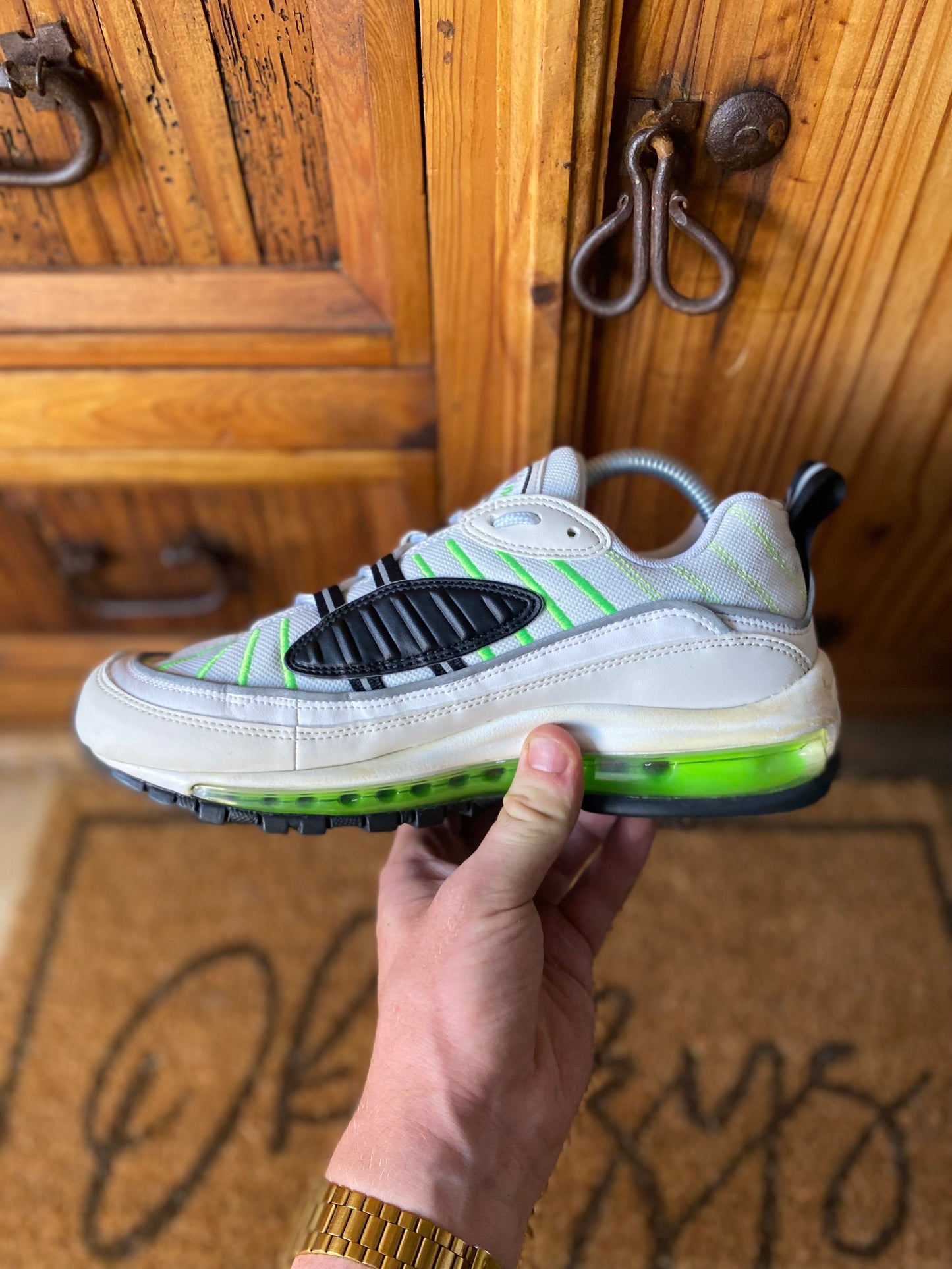 NIKE AIR MAX 98 ‘PHANTOM ELECTRIC GREEN’ - UK 7