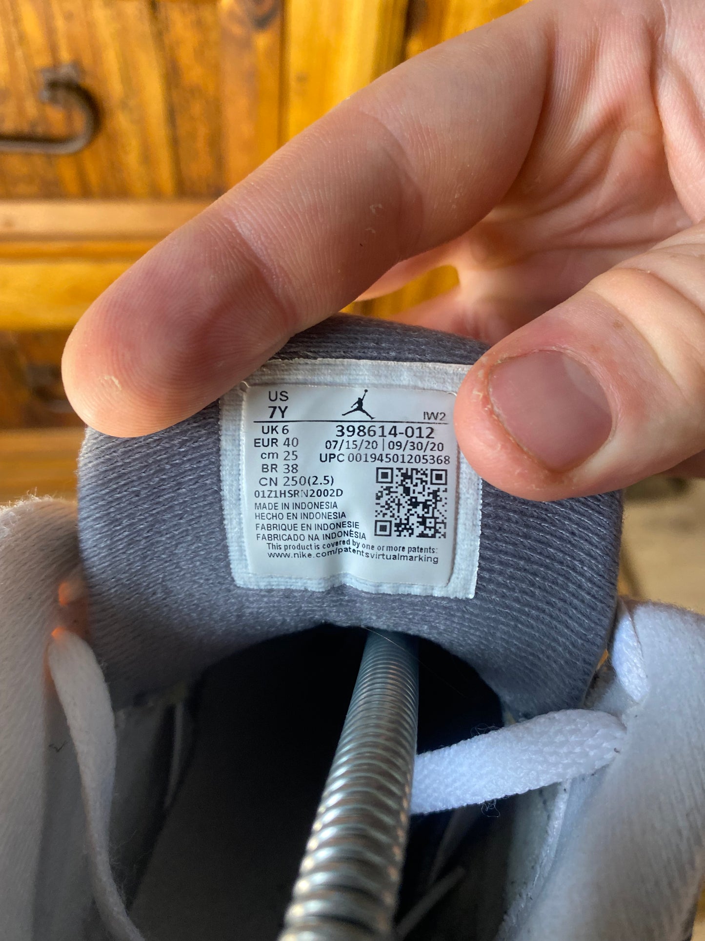 JORDAN 3 ‘COOL GREY’ - UK 6.5
