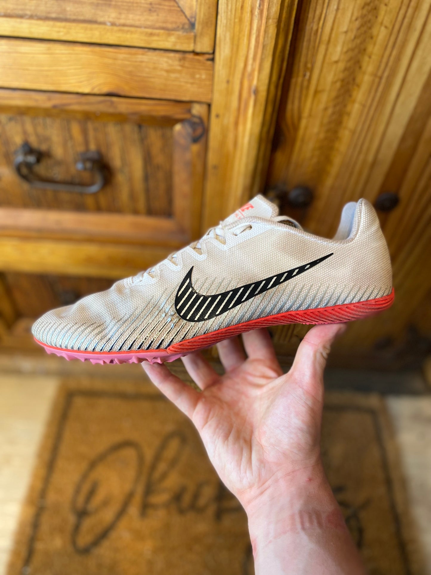 NIKE ZOOM RIVAL M9 SPIKES - UK 12