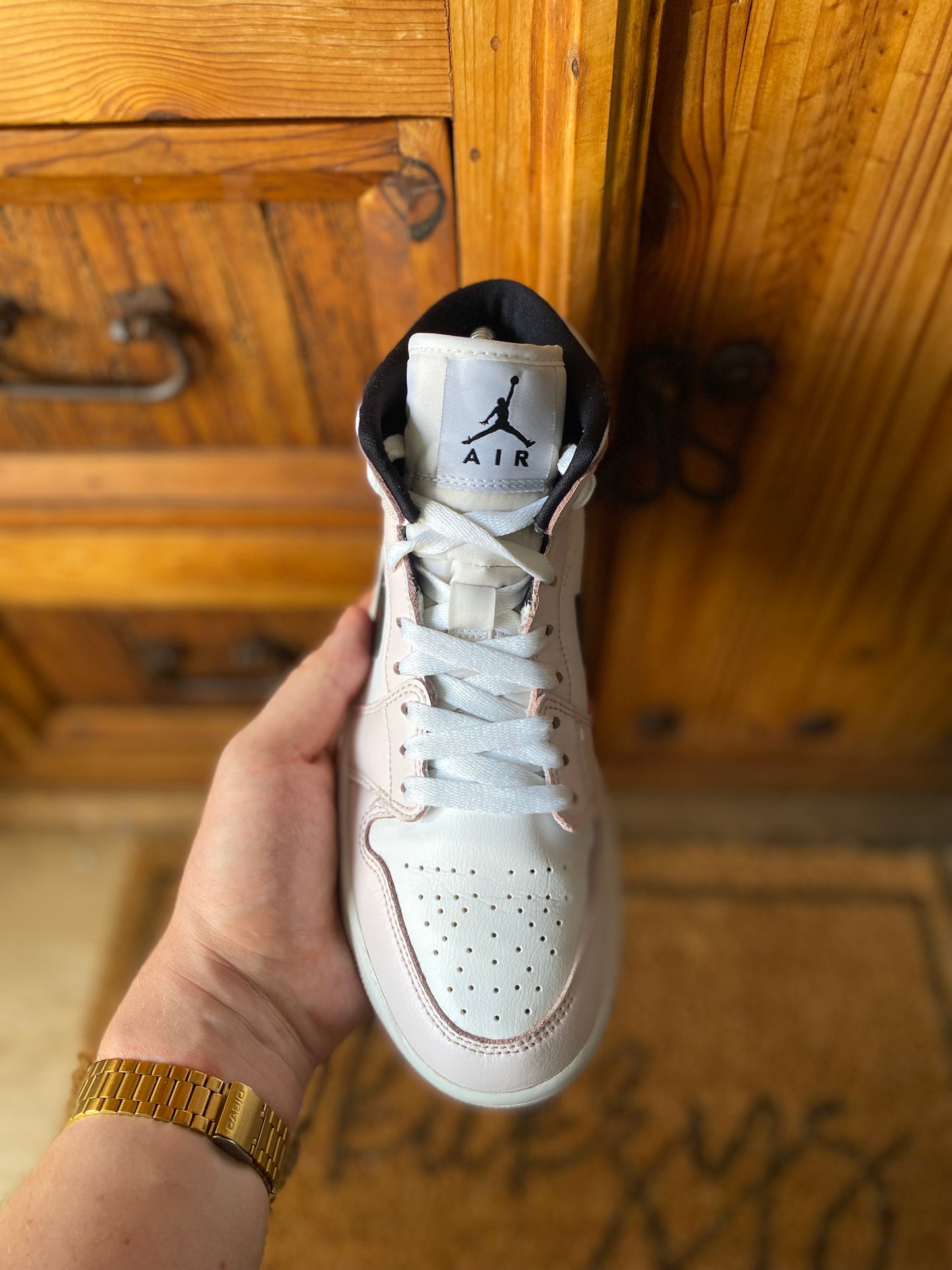 JORDAN 1 MID ‘BARELY ROSE’ - UK 4.5