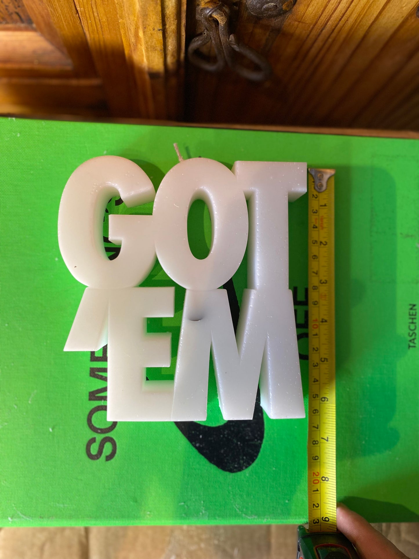 GOT EM’ SNEAKER CANDLE *scented* - #0022