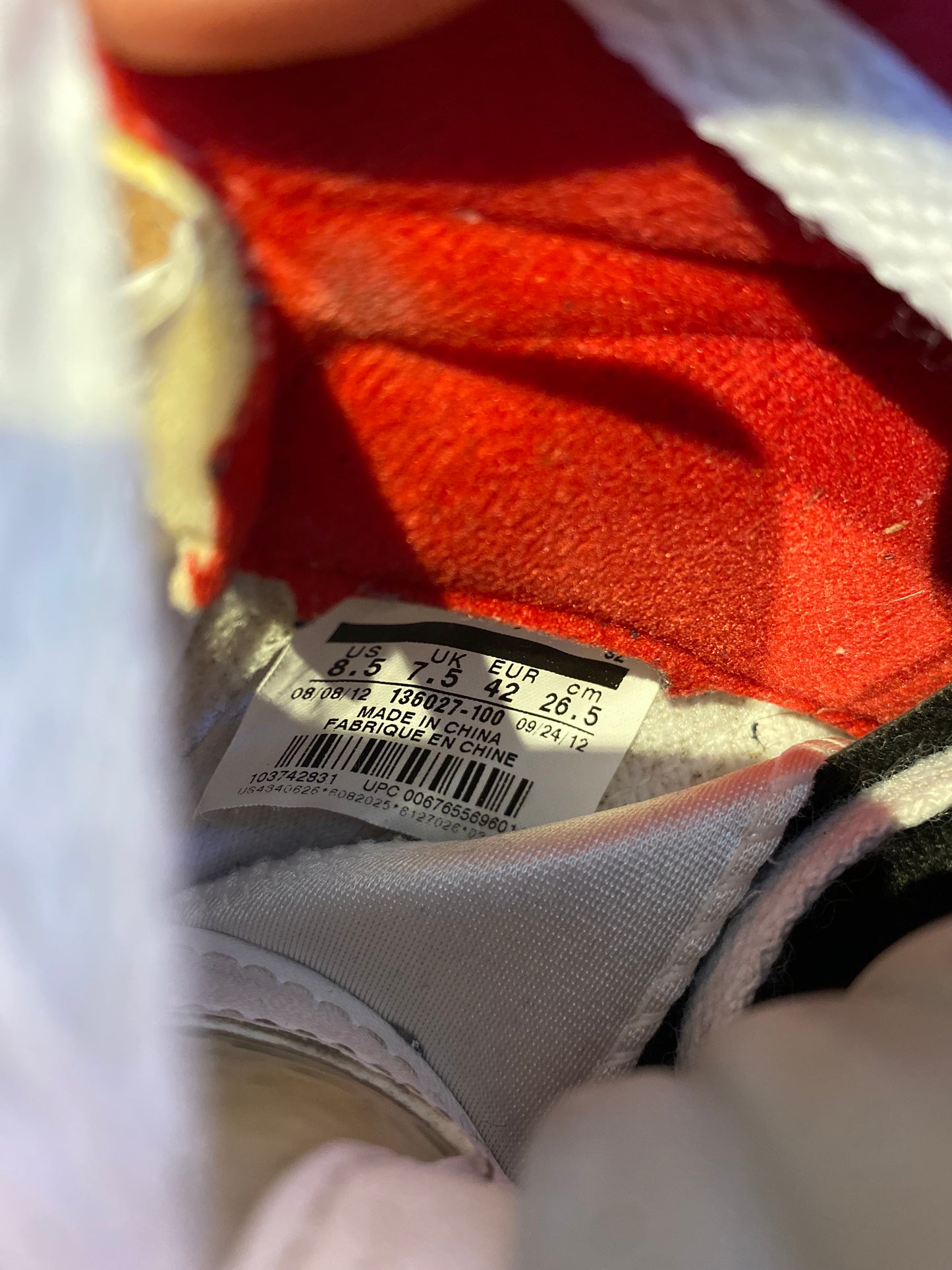 JORDAN 5 ‘FIRE RED’ - UK 7.5