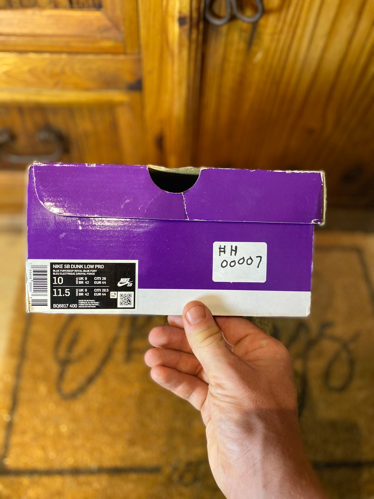 NIKE SB DUNK LOW ‘BLUE FURY’ - UK 9