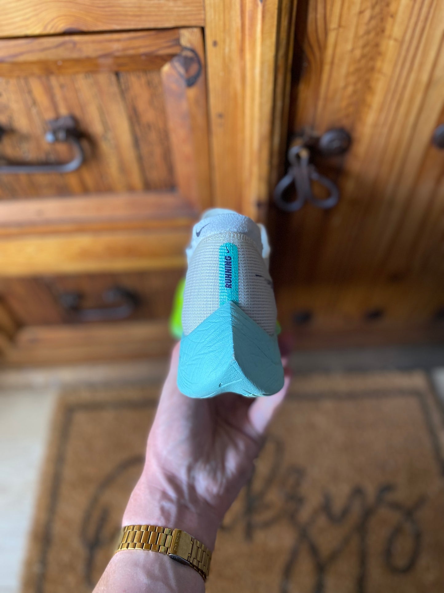 NIKE VAPORFLY 2 ‘COCONUT MILK GHOST GREEN’ - UK 10