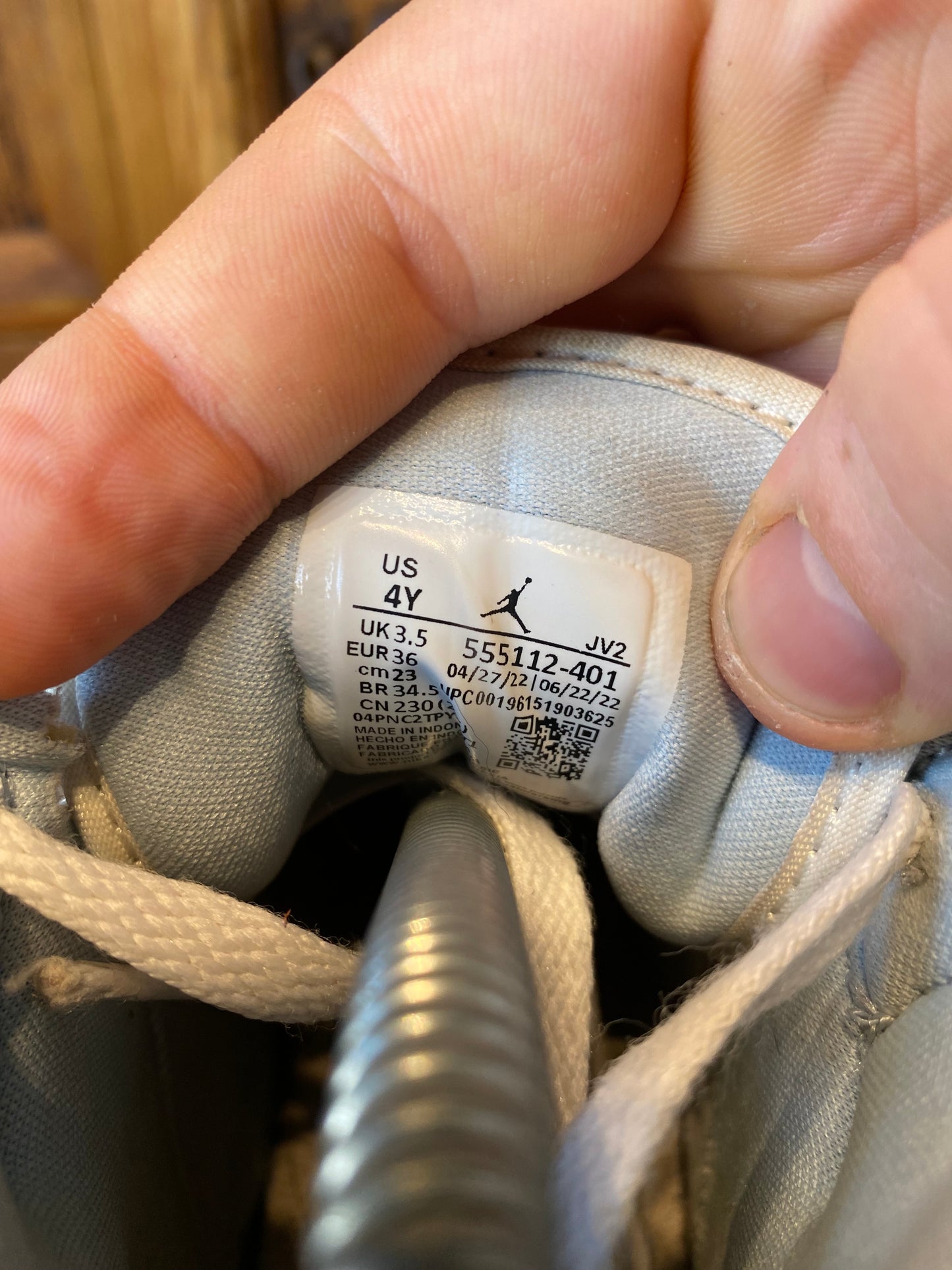 JORDAN 1 MID ‘ICE BLUE’ - UK 3.5