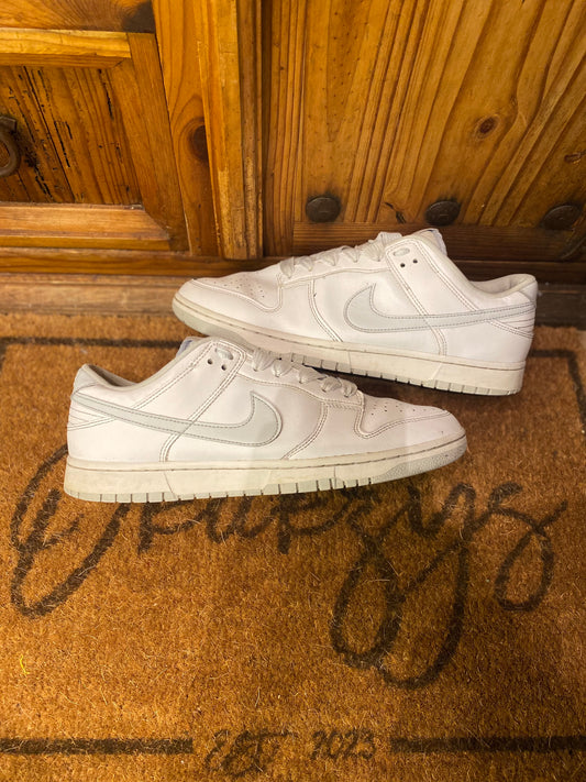 NIKE DUNK LOW ‘WHITE PURE PLATINUM’ - UK 11