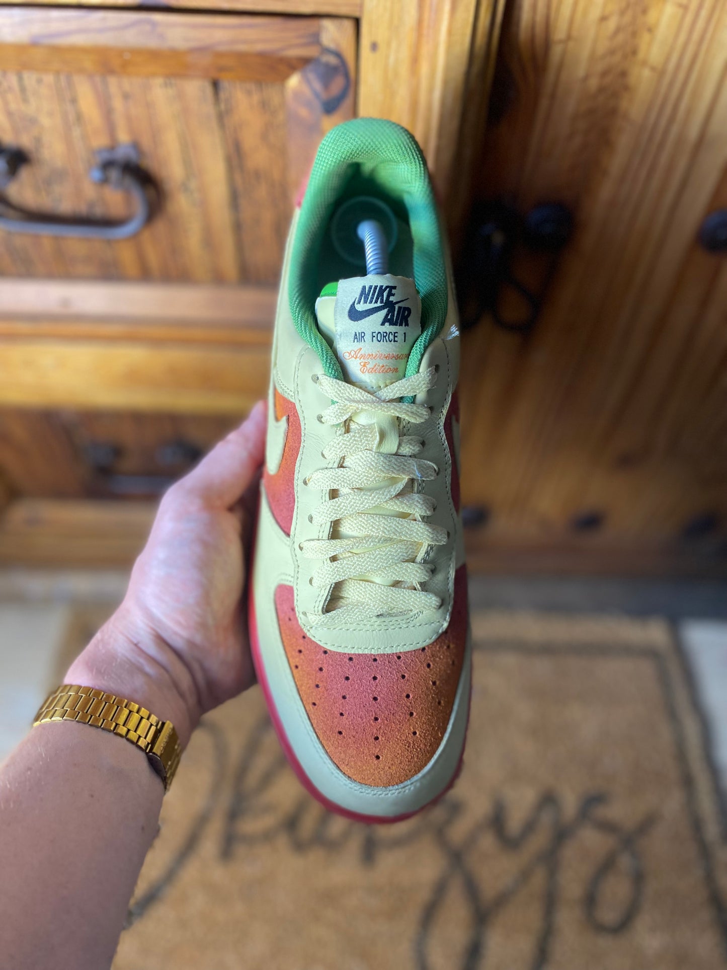 NIKE AIR FORCE 1 ‘CHILLI PEPPER’ - UK 9.5