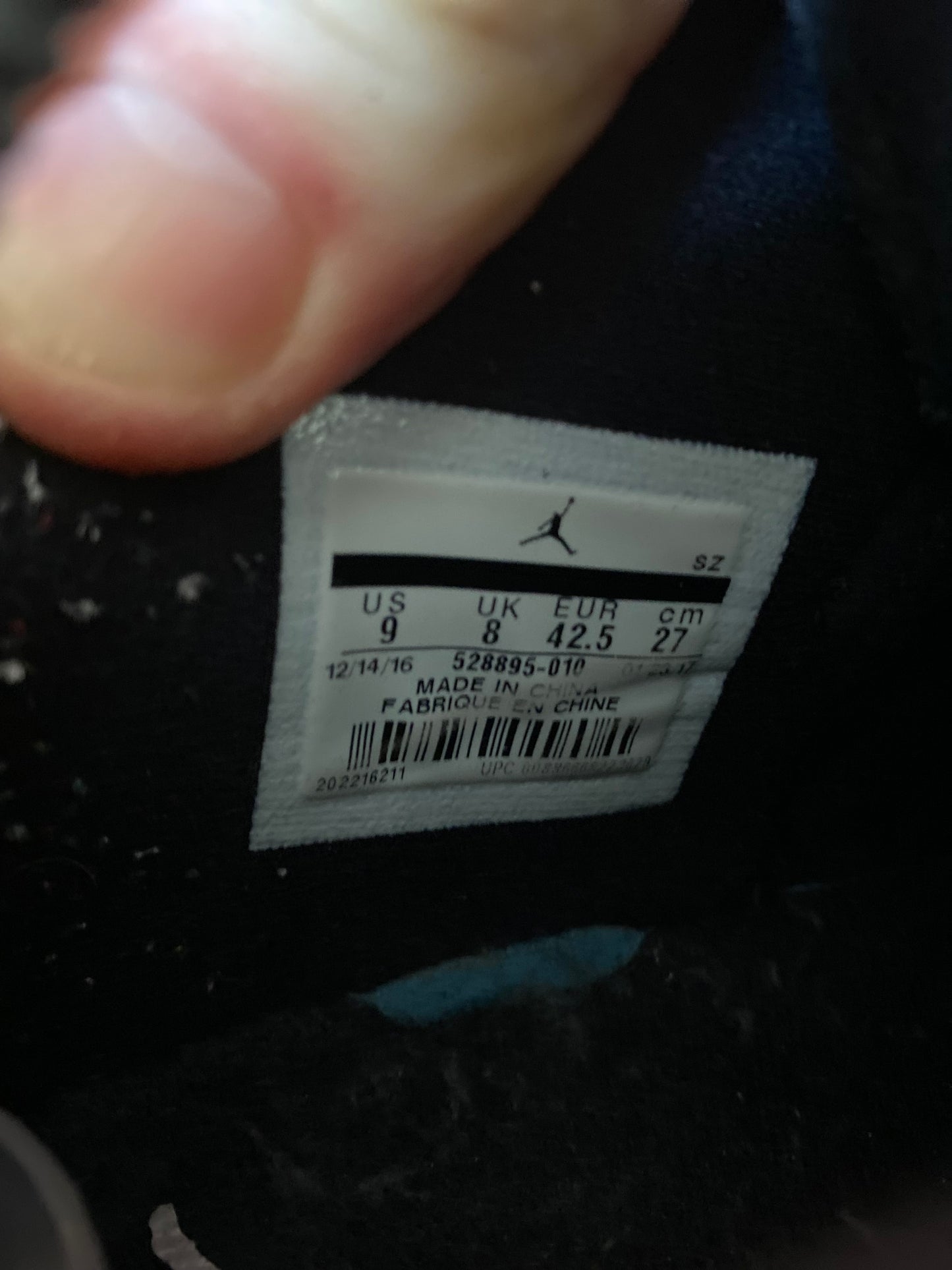 JORDAN 11 LOW ‘BARONS’ - UK 8