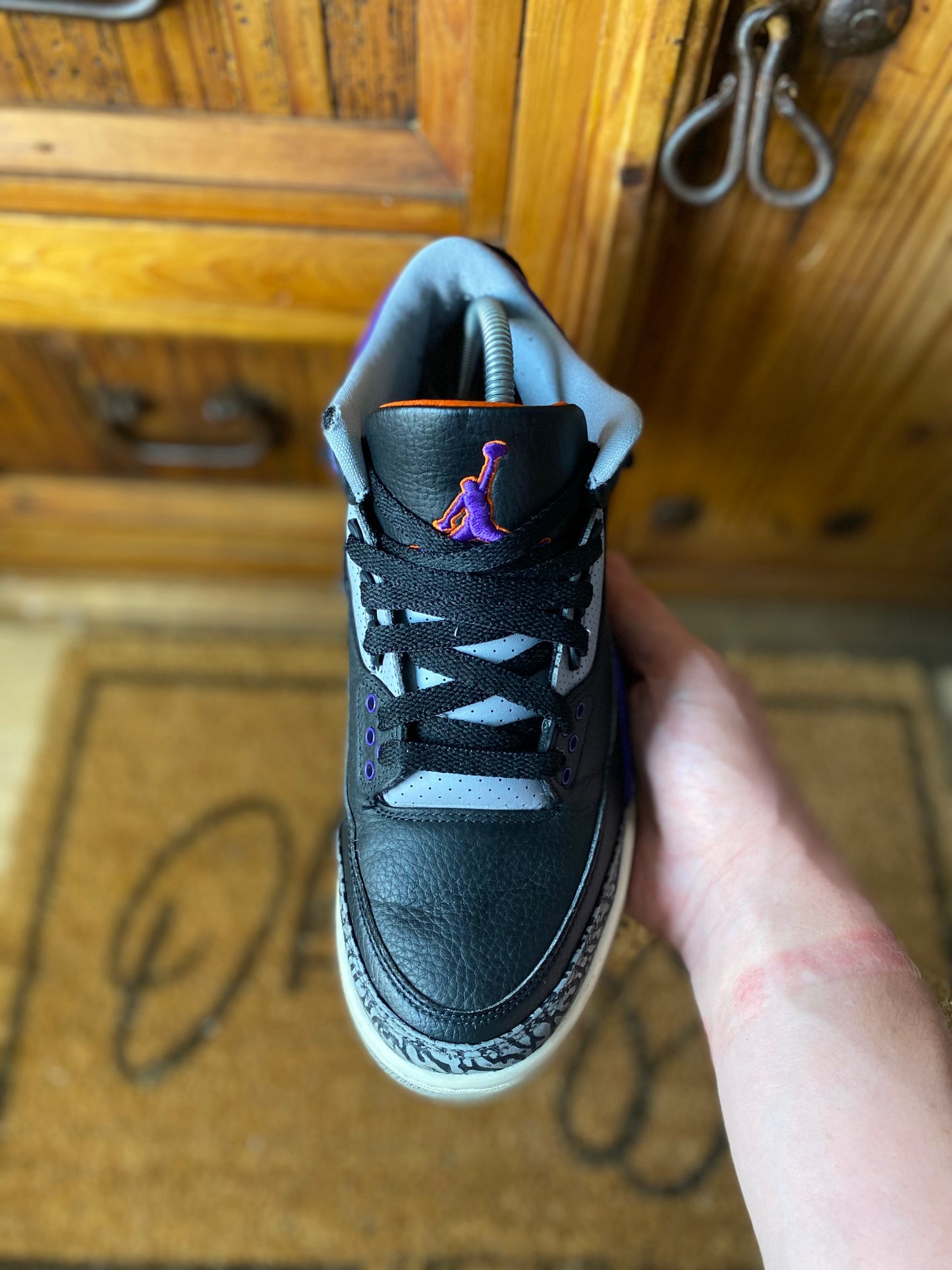 JORDAN 3 ‘COURT PURPLE’ - UK 7