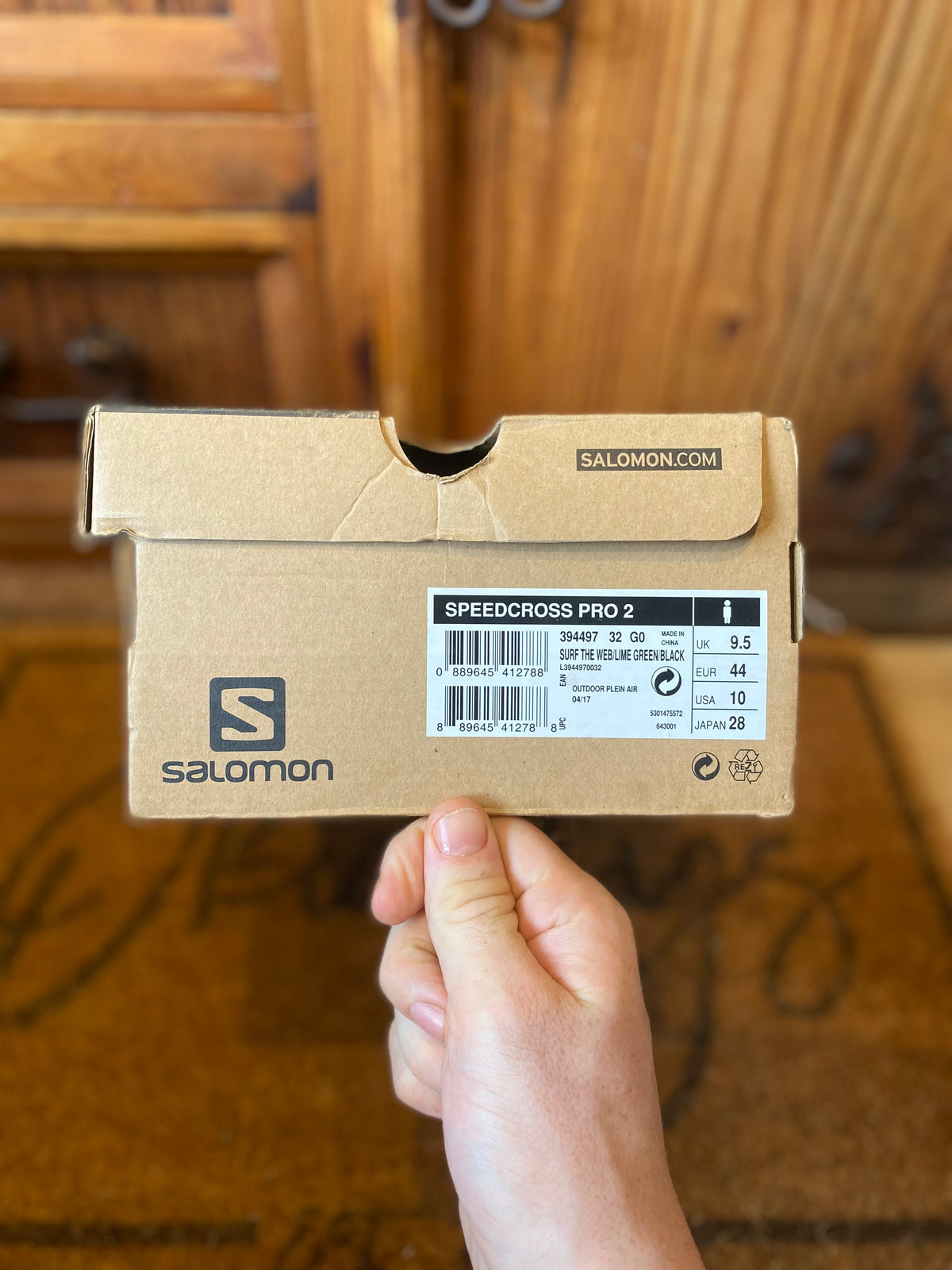 SALOMON SPEEDCROSS PRO 2 TRAIL RUNNING SHOES - UK 9.5