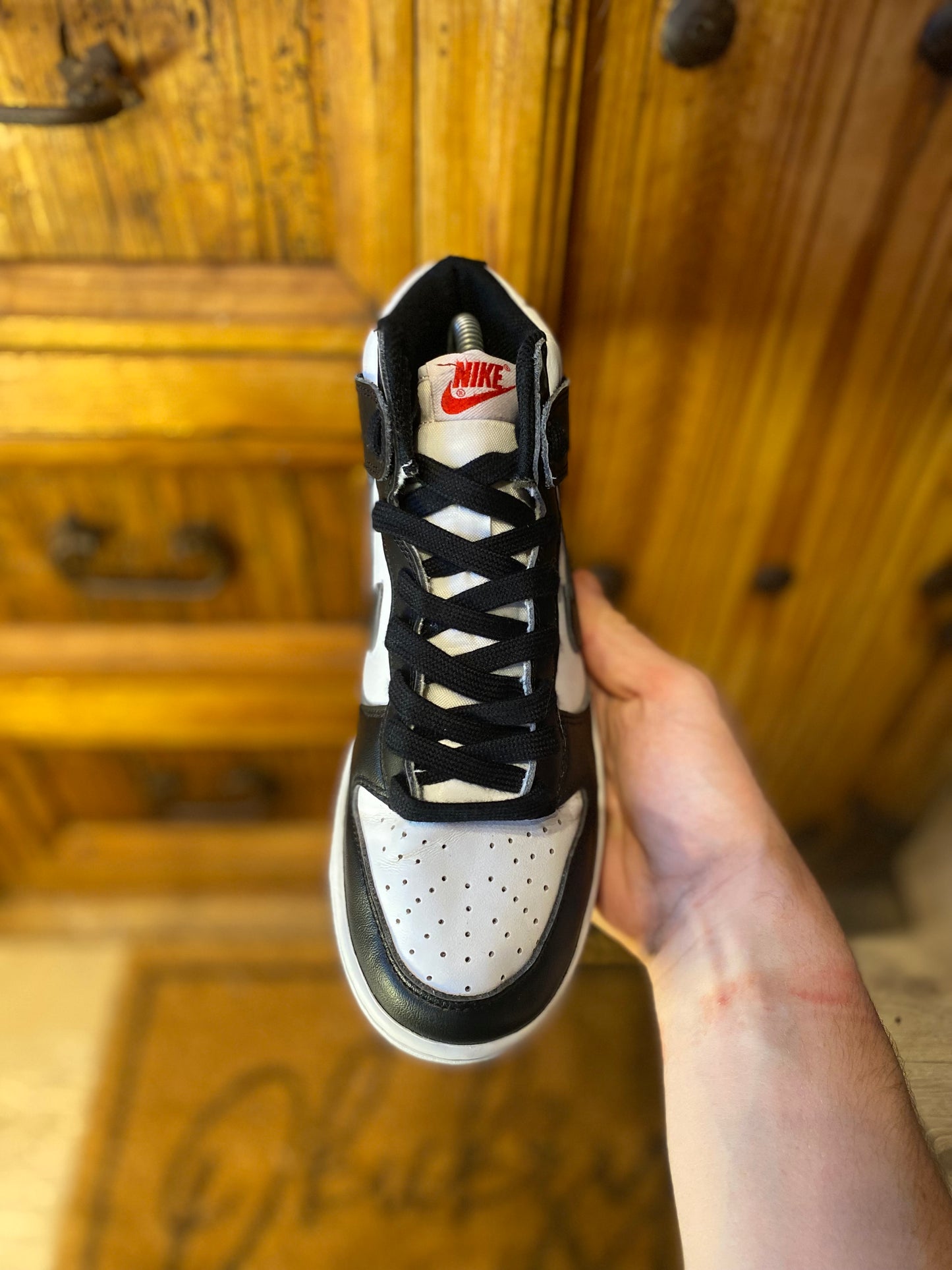 NIKE DUNK HIGH ‘PANDA’ - UK 4.5