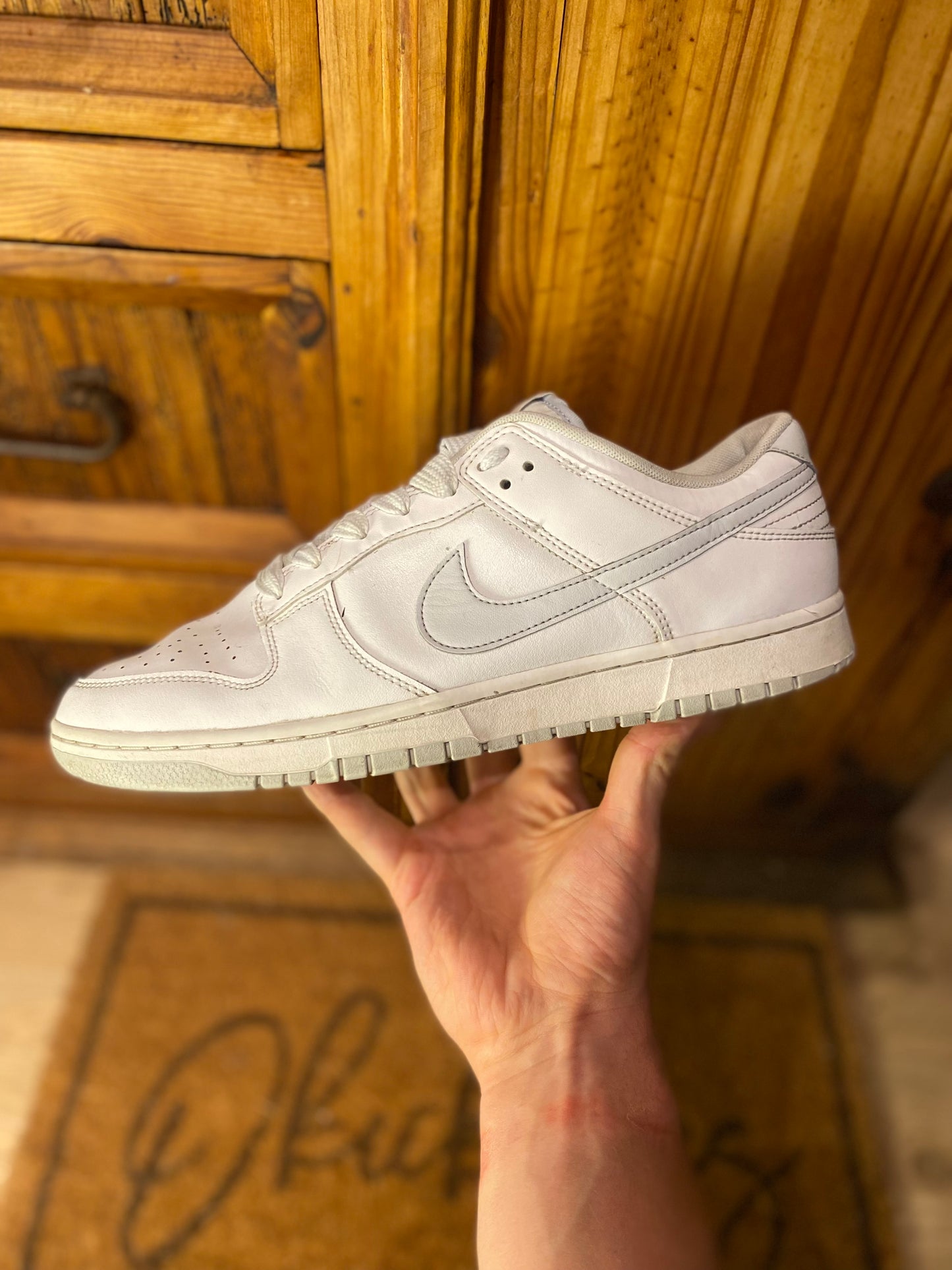 NIKE DUNK LOW ‘WHITE PURE PLATINUM’ - UK 11