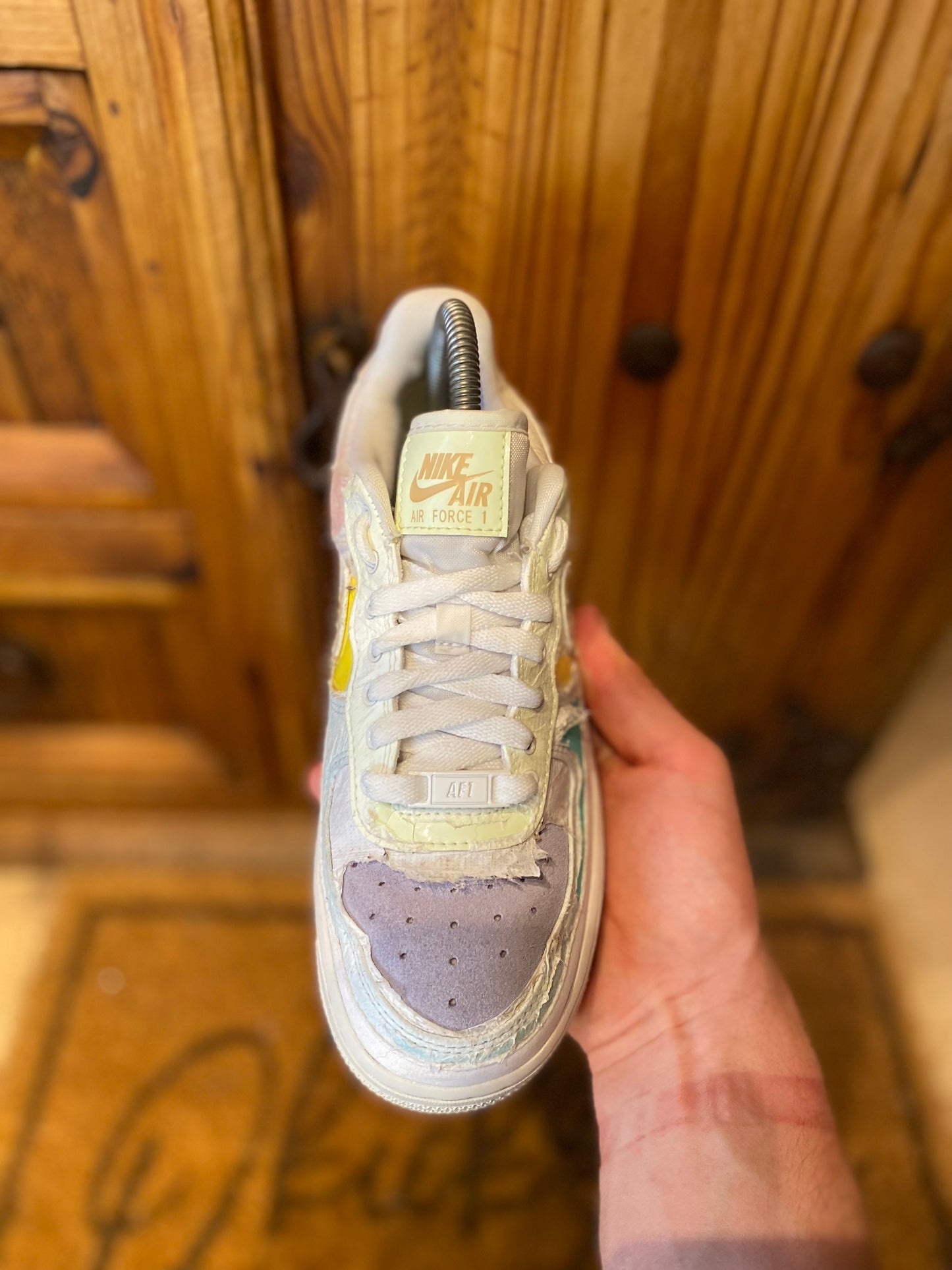 NIKE AIR FORCE 1 TEAR AWAY ‘PASTEL REVEAL’ - UK 4