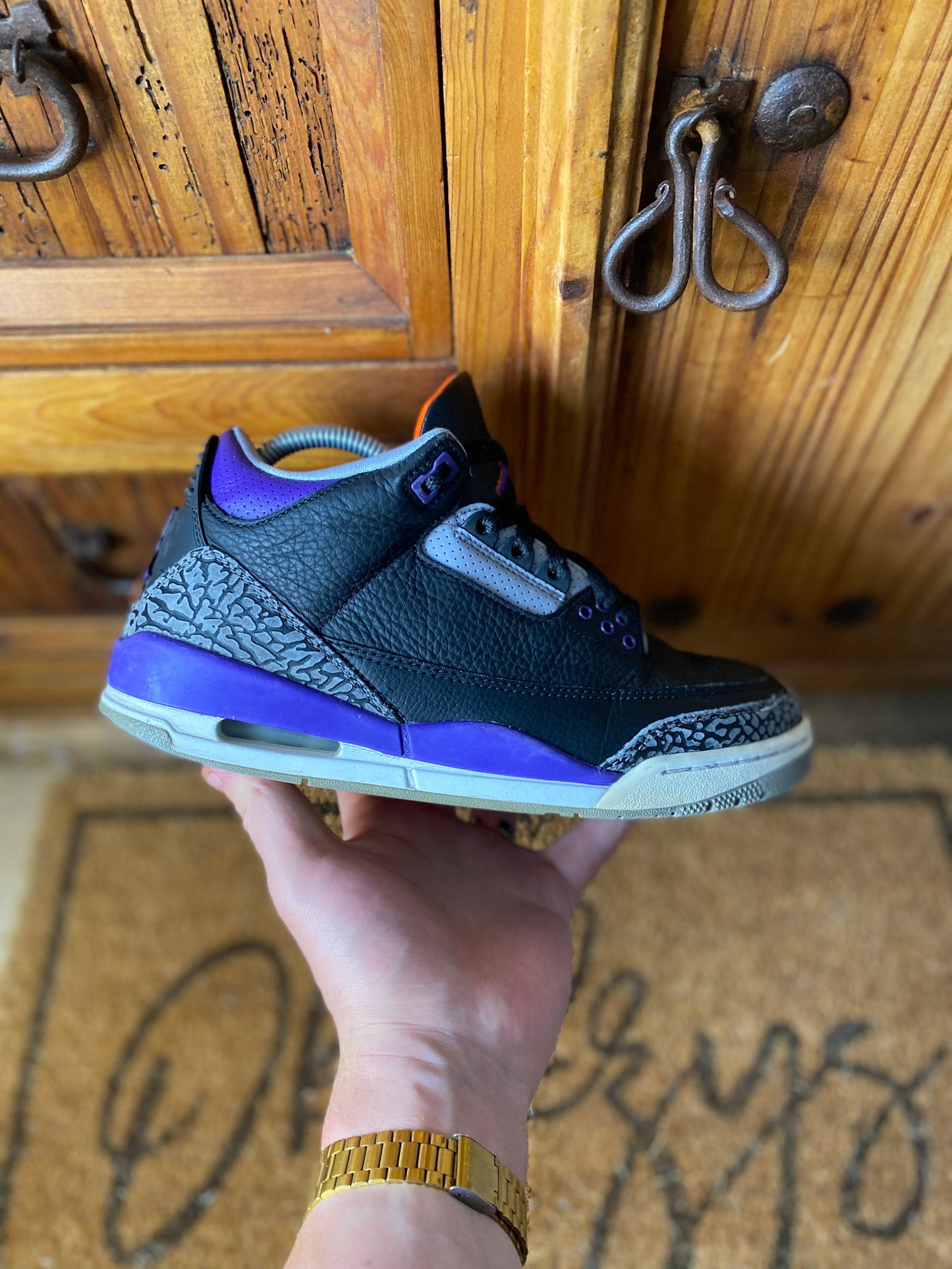 JORDAN 3 ‘COURT PURPLE’ - UK 7