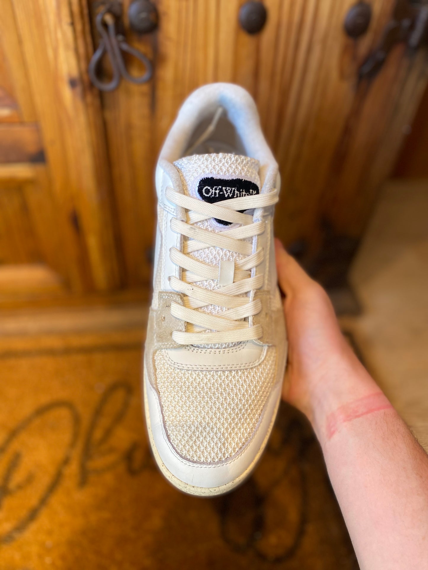 OFF-WHITE OUT OF OFFICE LOW SLIM ‘WHITE’ - UK 12