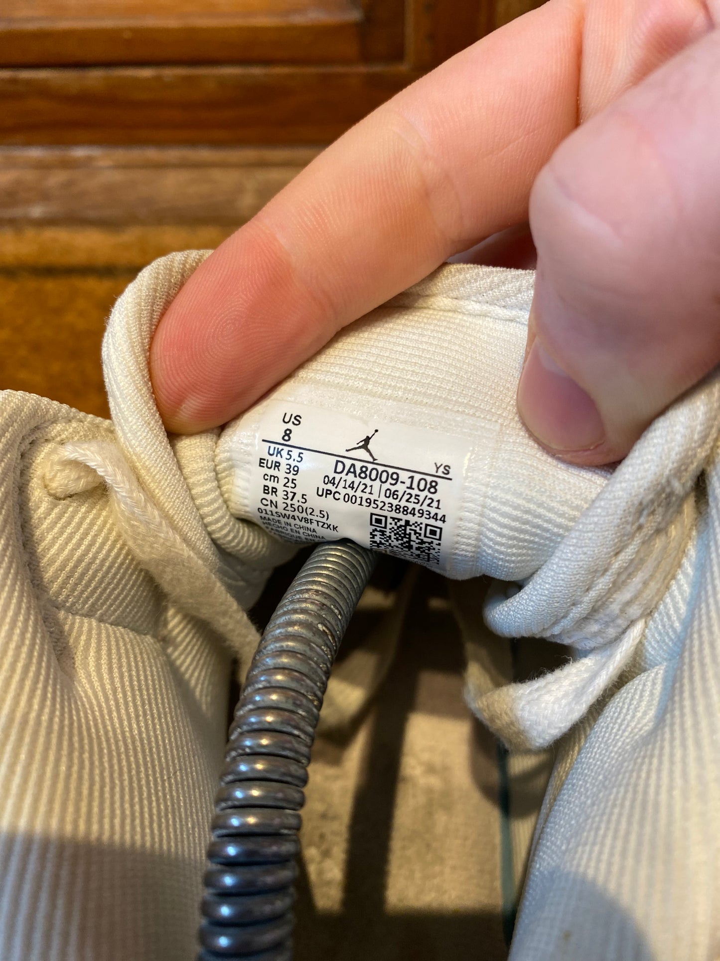 JORDAN 1 MID ‘CORDUROY SAIL’ - UK 5.5
