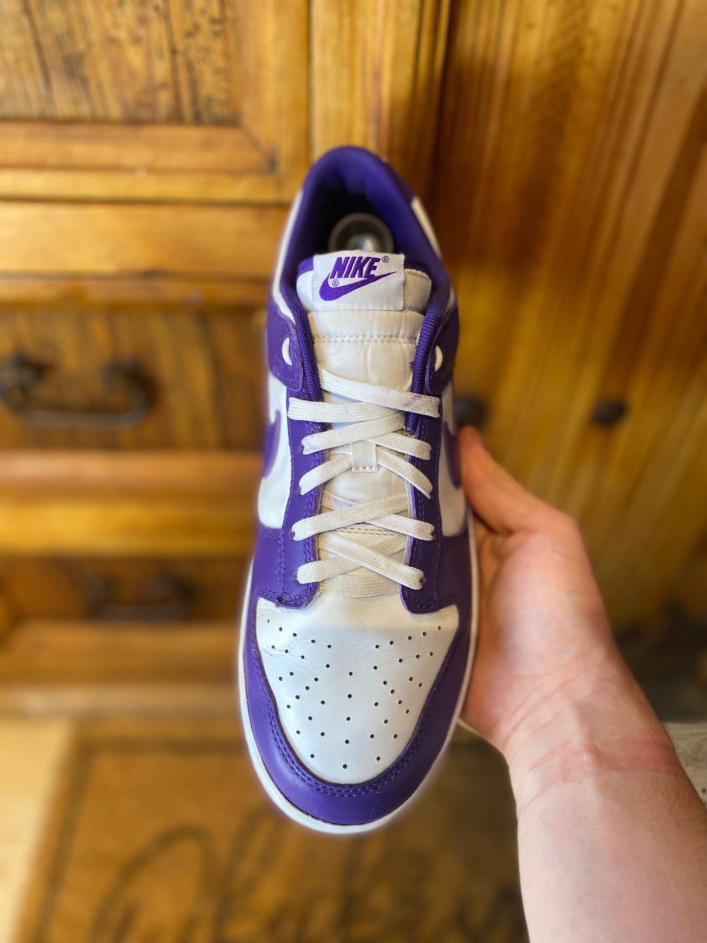 NIKE DUNK LOW ‘COURT PURPLE’ - UK 8.5