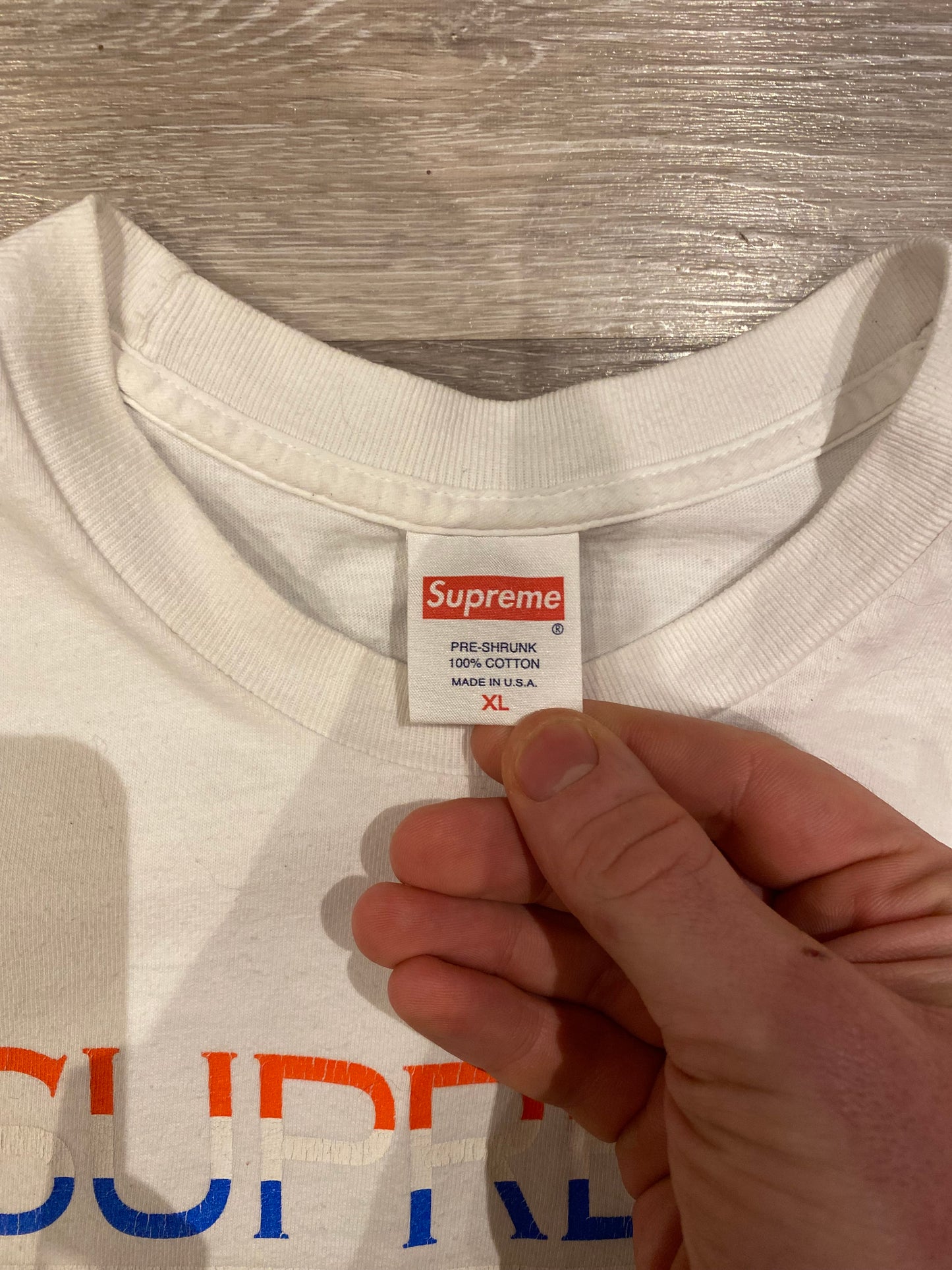 SUPREME BARRINGTON LEVY JAH LIFE ENGLISHMAN TEE - XL