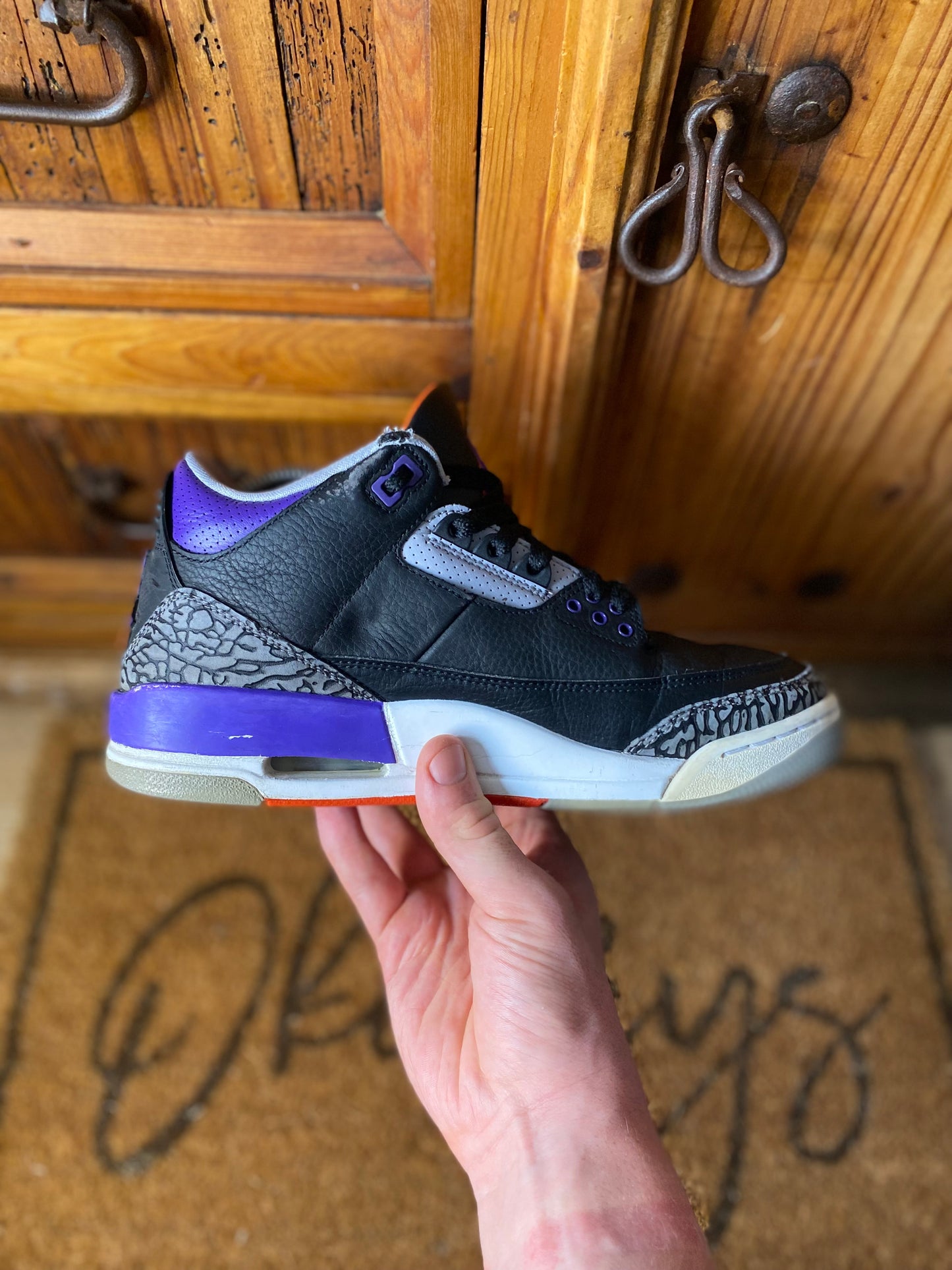 JORDAN 3 ‘COURT PURPLE’ - UK 7