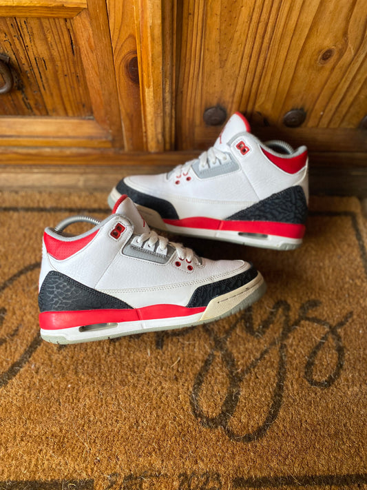 JORDAN 3 ‘FIRE RED’ - UK 5