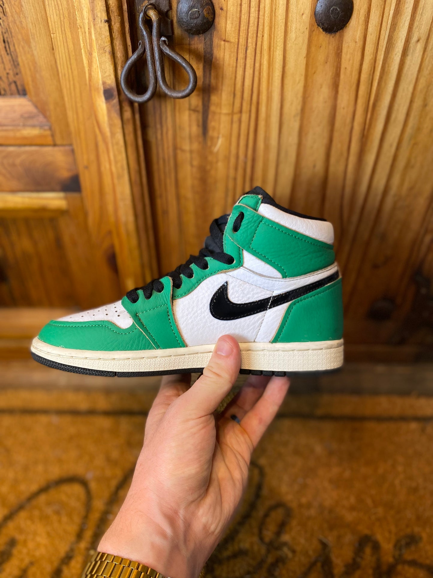 JORDAN 1 HIGH ‘LUCKY GREEN’ - UK 3.5