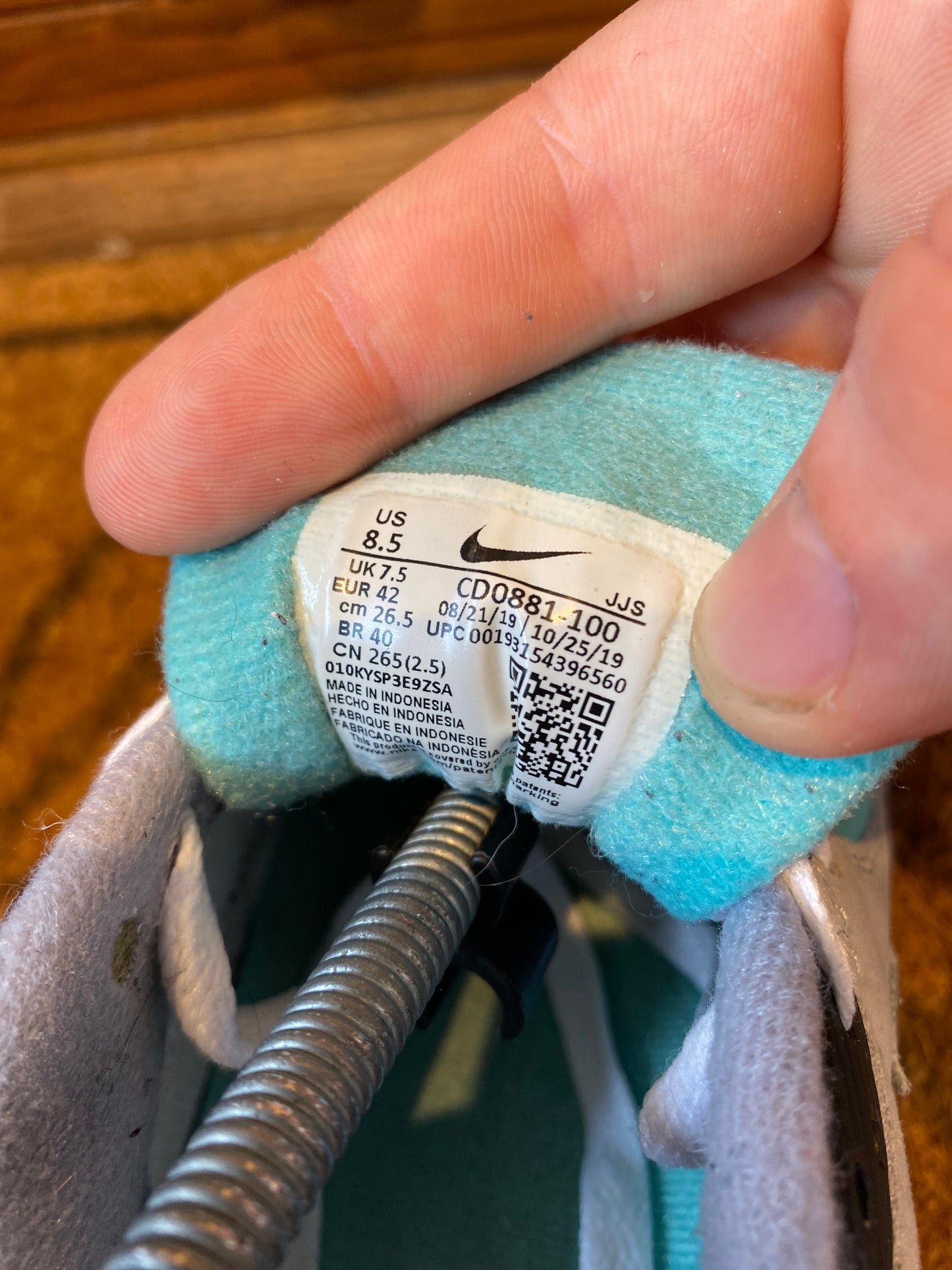 NIKE AIR MAX 90 RECRAFT HYPER TURQUOISE’ - UK 7.5