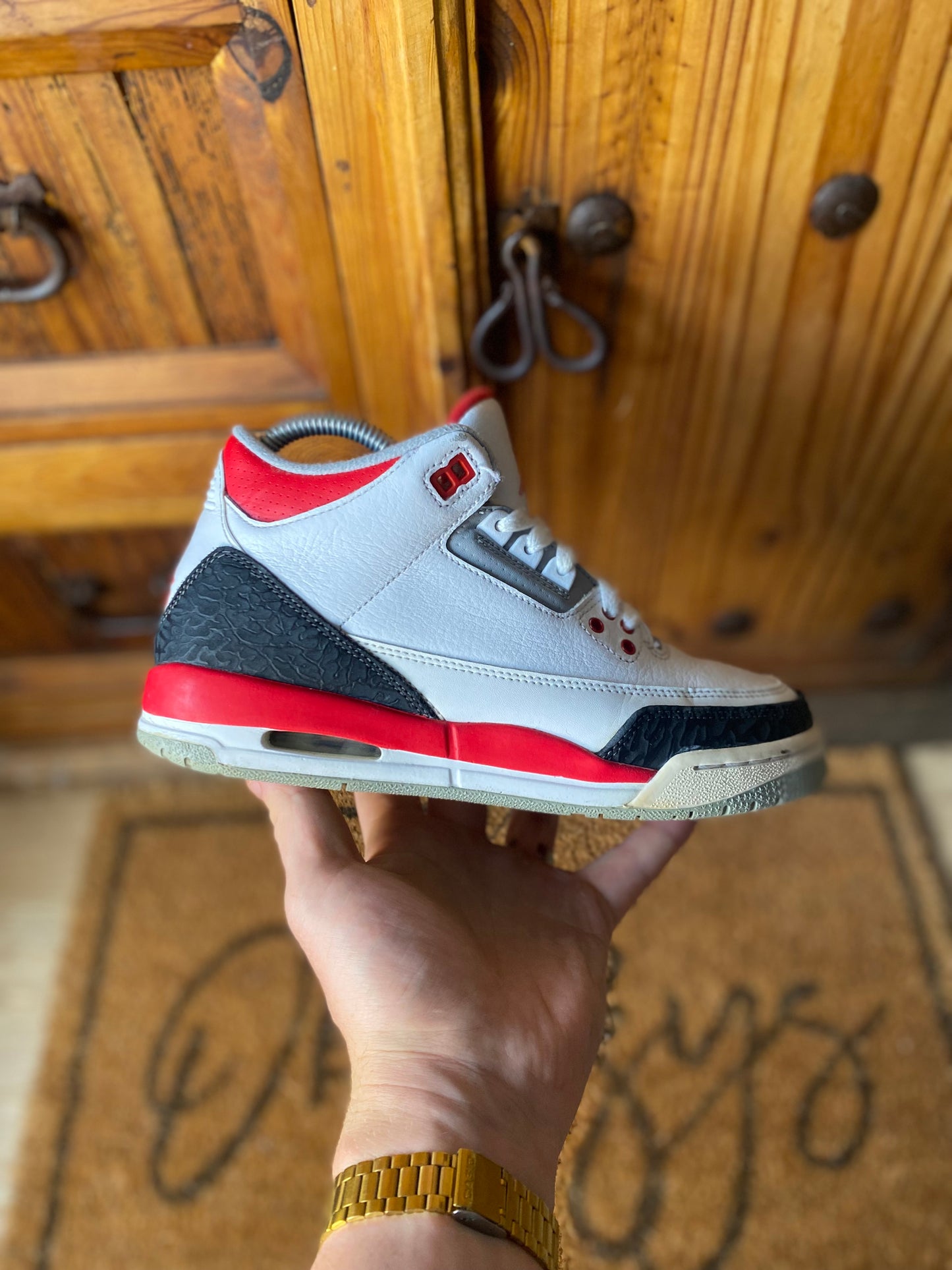 JORDAN 3 ‘FIRE RED’ - UK 5