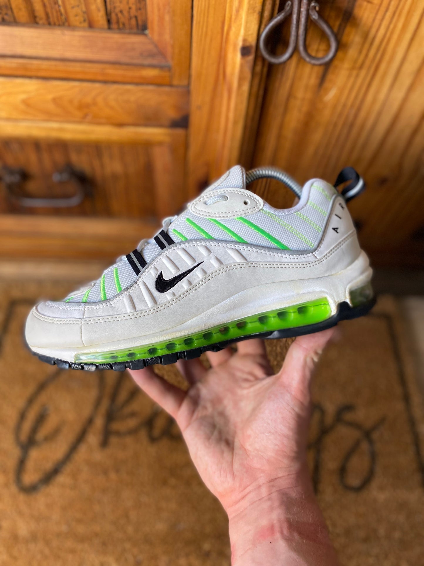 NIKE AIR MAX 98 ‘PHANTOM ELECTRIC GREEN’ - UK 7