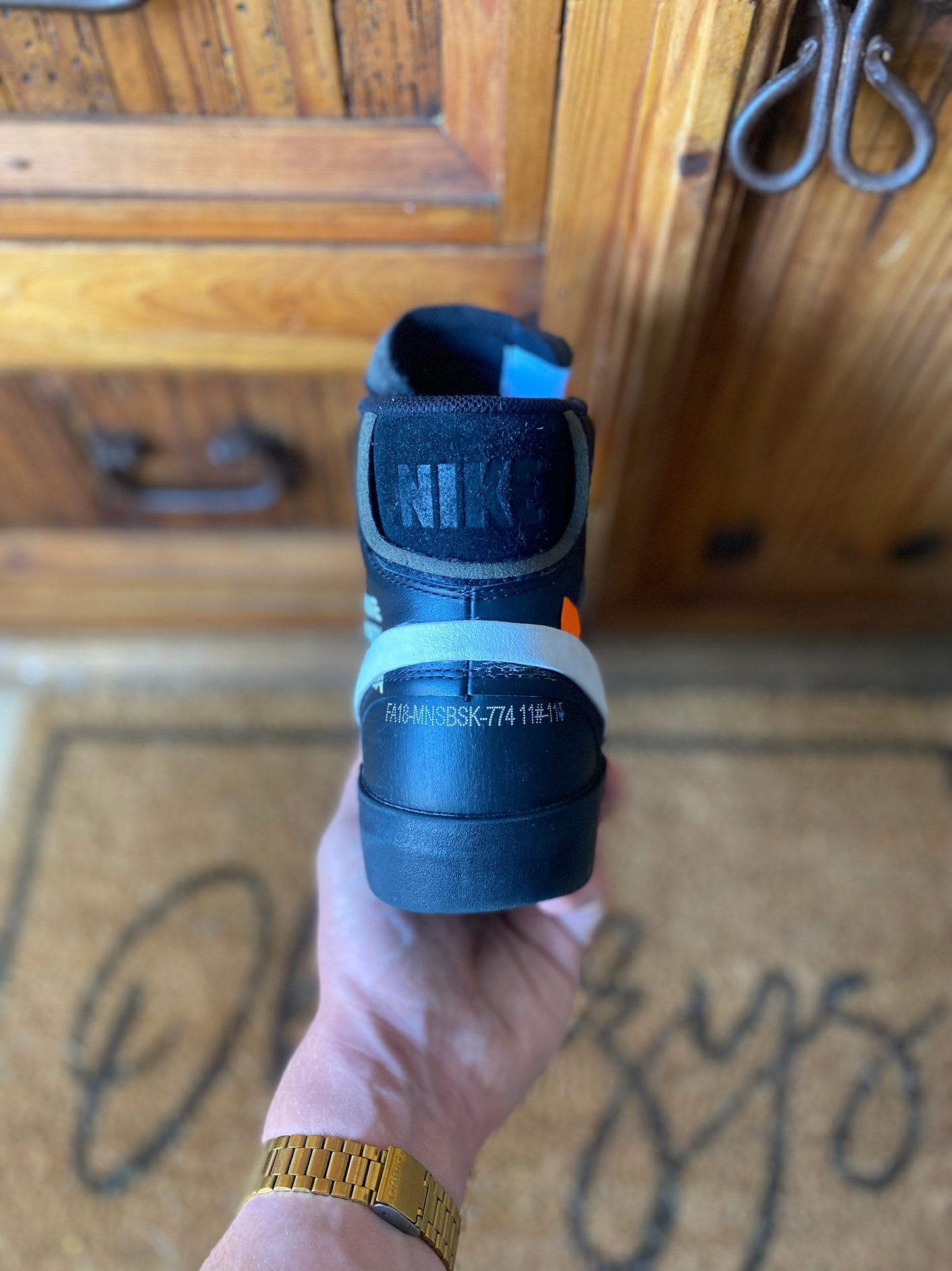 NIKE X OFF WHITE BLAZER MID ‘GRIM REAPER’ - UK 10